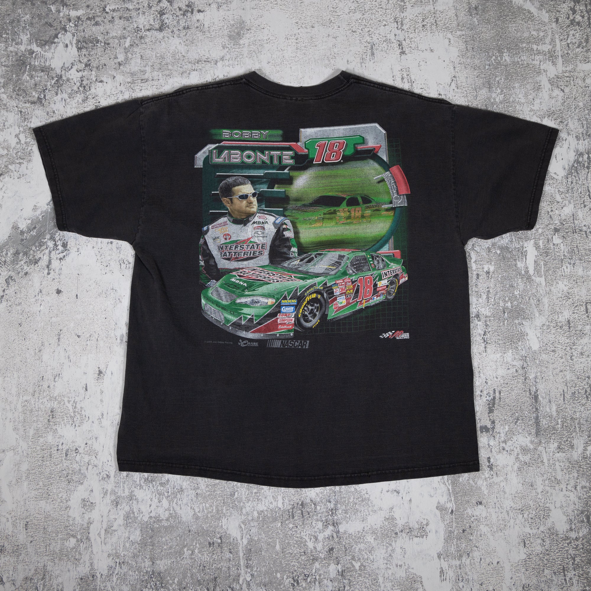 Bobby Labonte Green Machine Vintage 2000s Tee