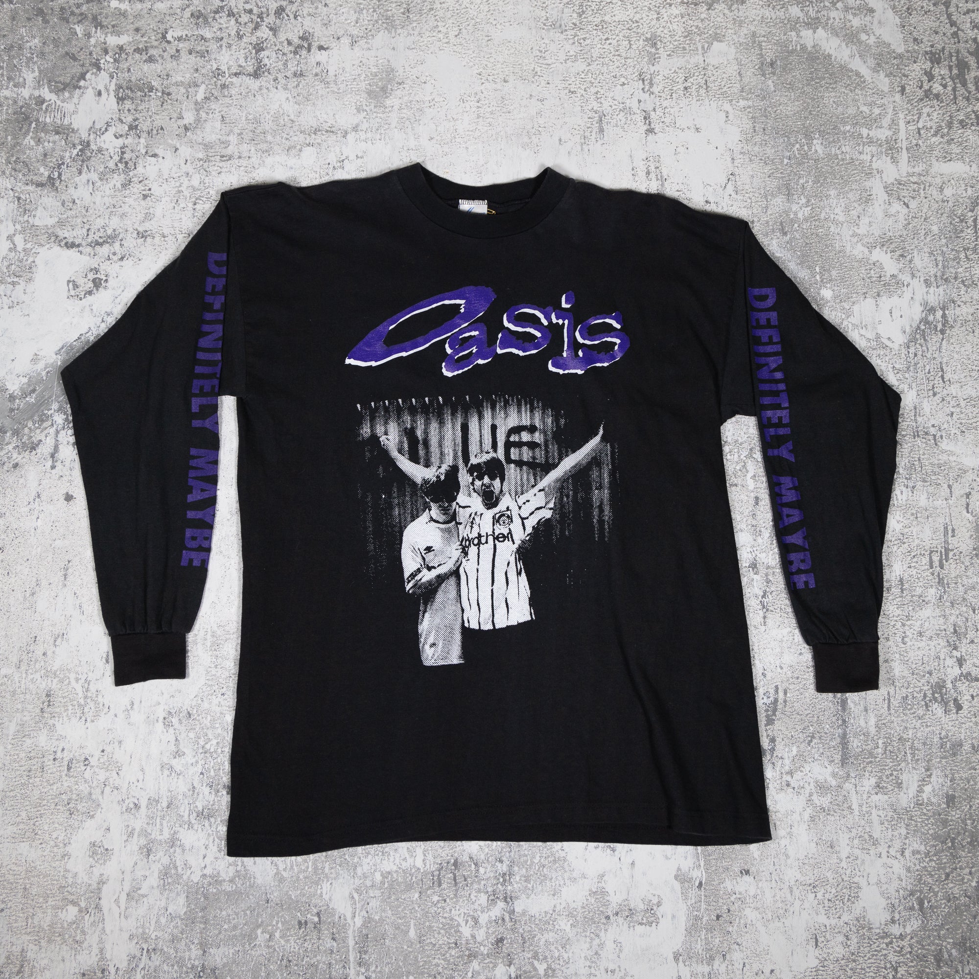 Oasis Definitely Maybe Vintage 90s Longsleeve