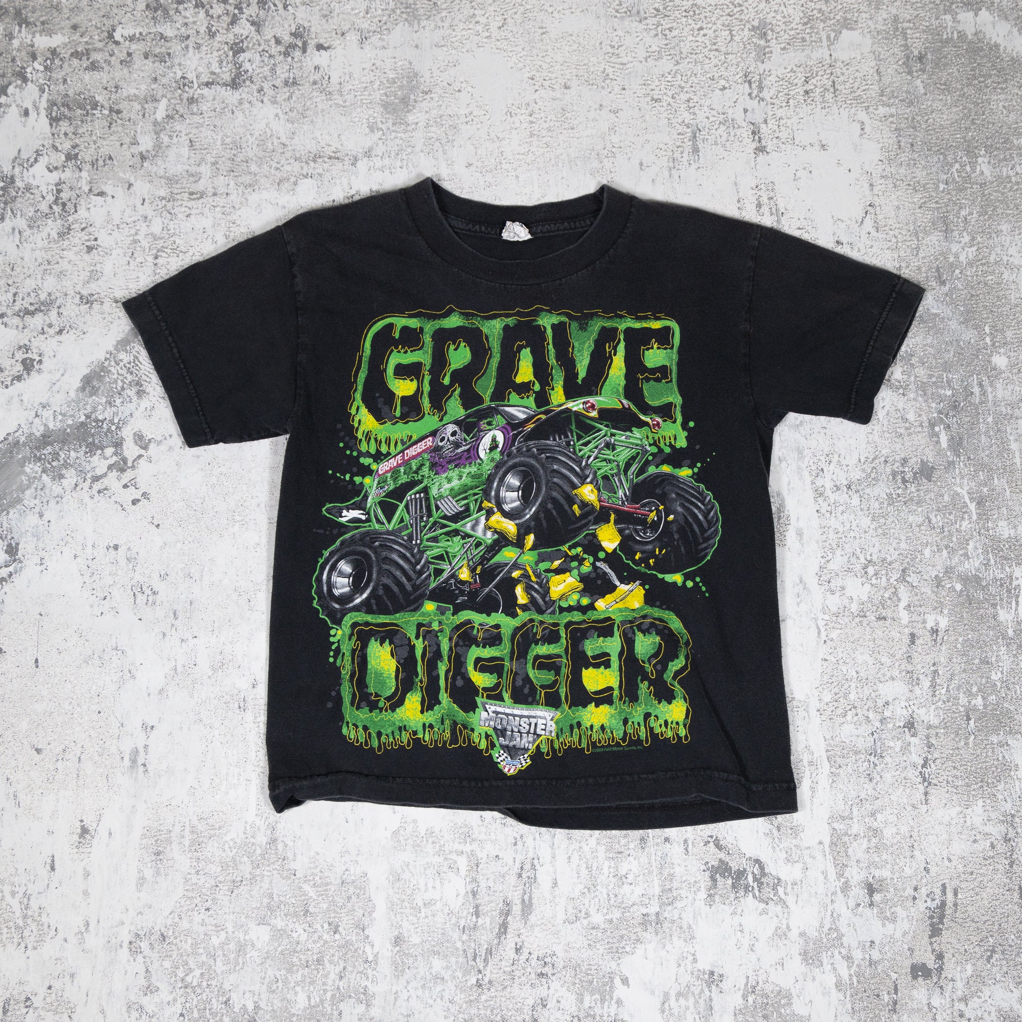 Grave Digger Youth Vintage 2000s Tee