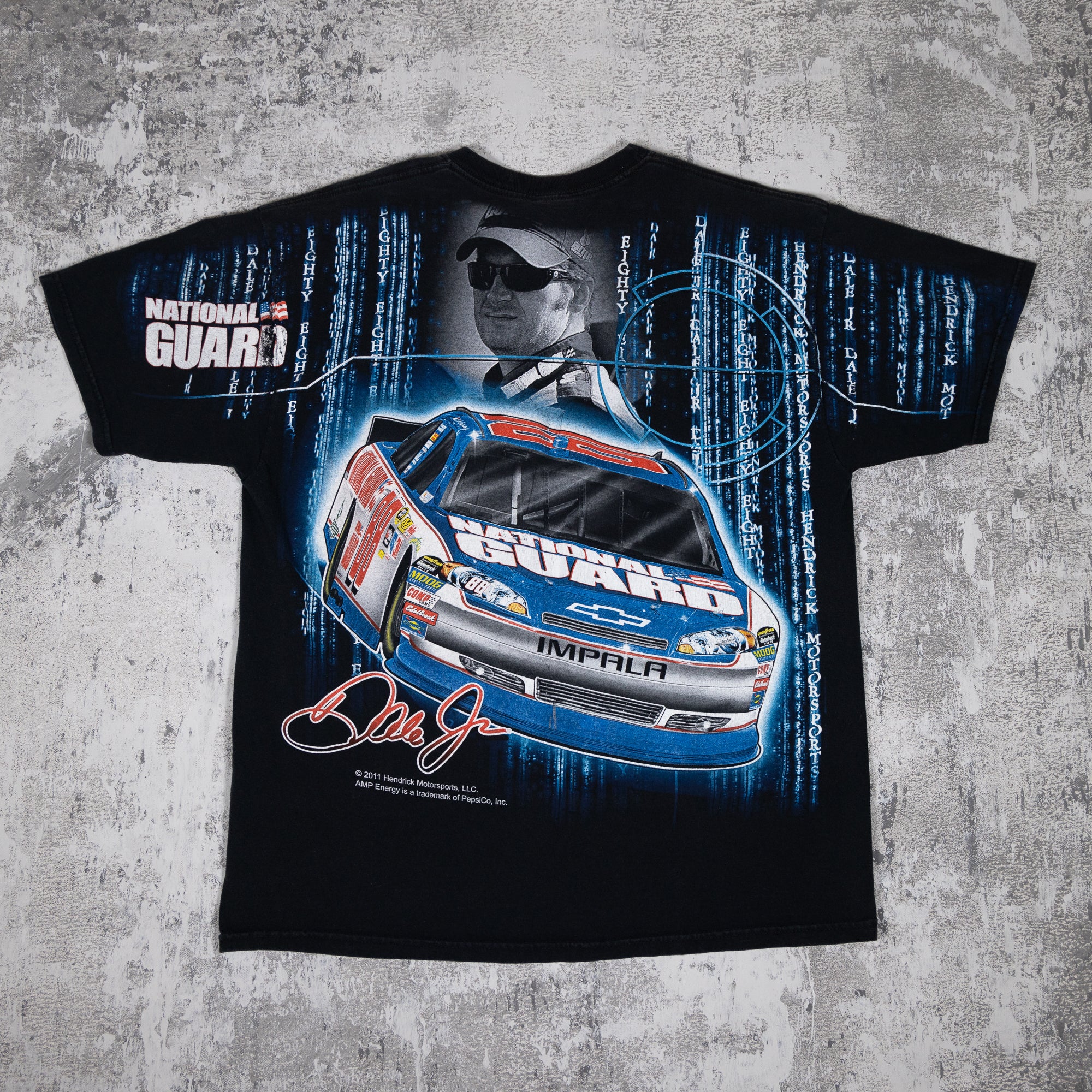 Dale Earnhardt Jr Matrix VIntage 90s Tee