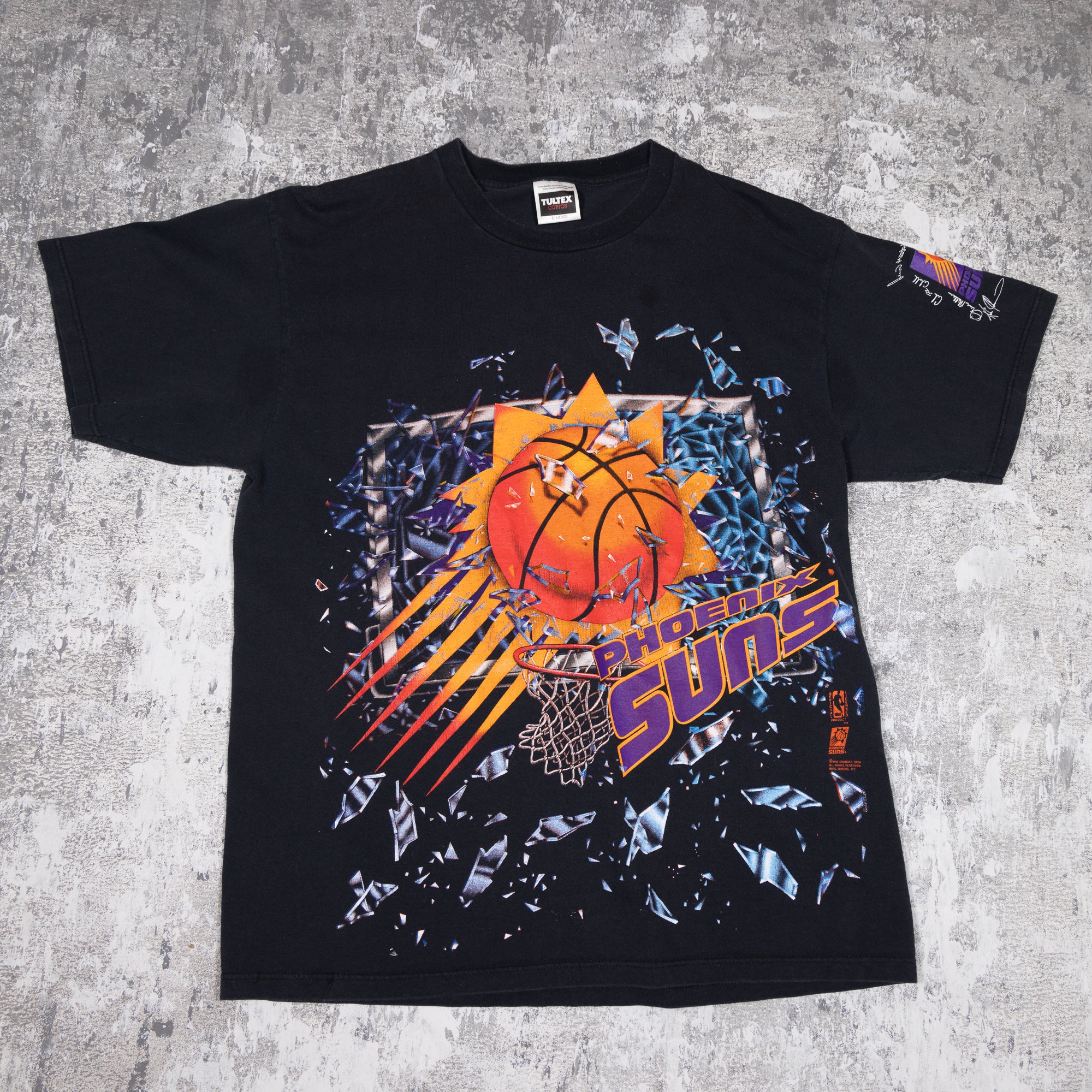 Phoenix Suns Shattered Vintage 90s Tee