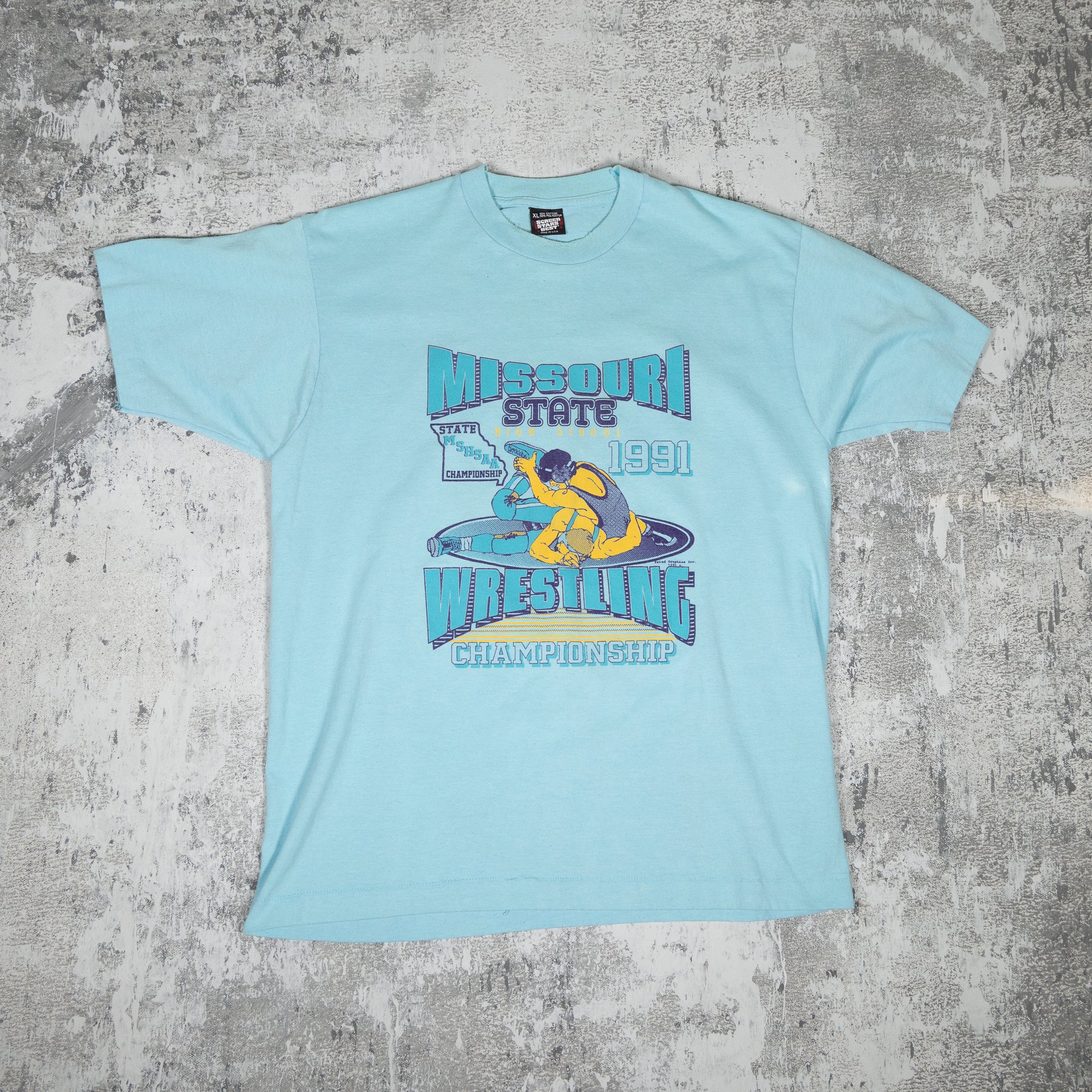 Missouri State Wrestling Vintage 90s Tee