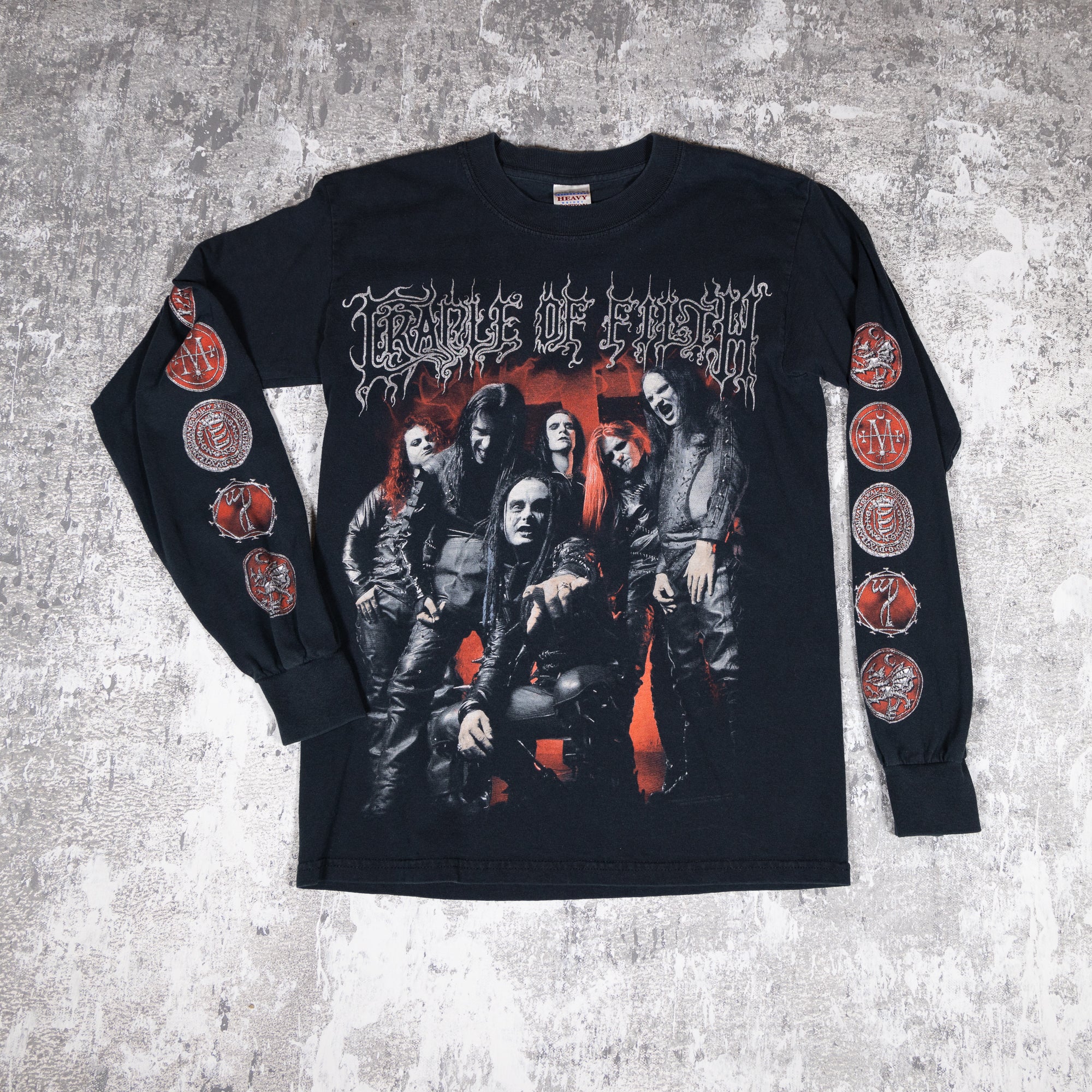 Cradle of Filth Vintage Long Sleeve 2000s Tee from FADEDBLK