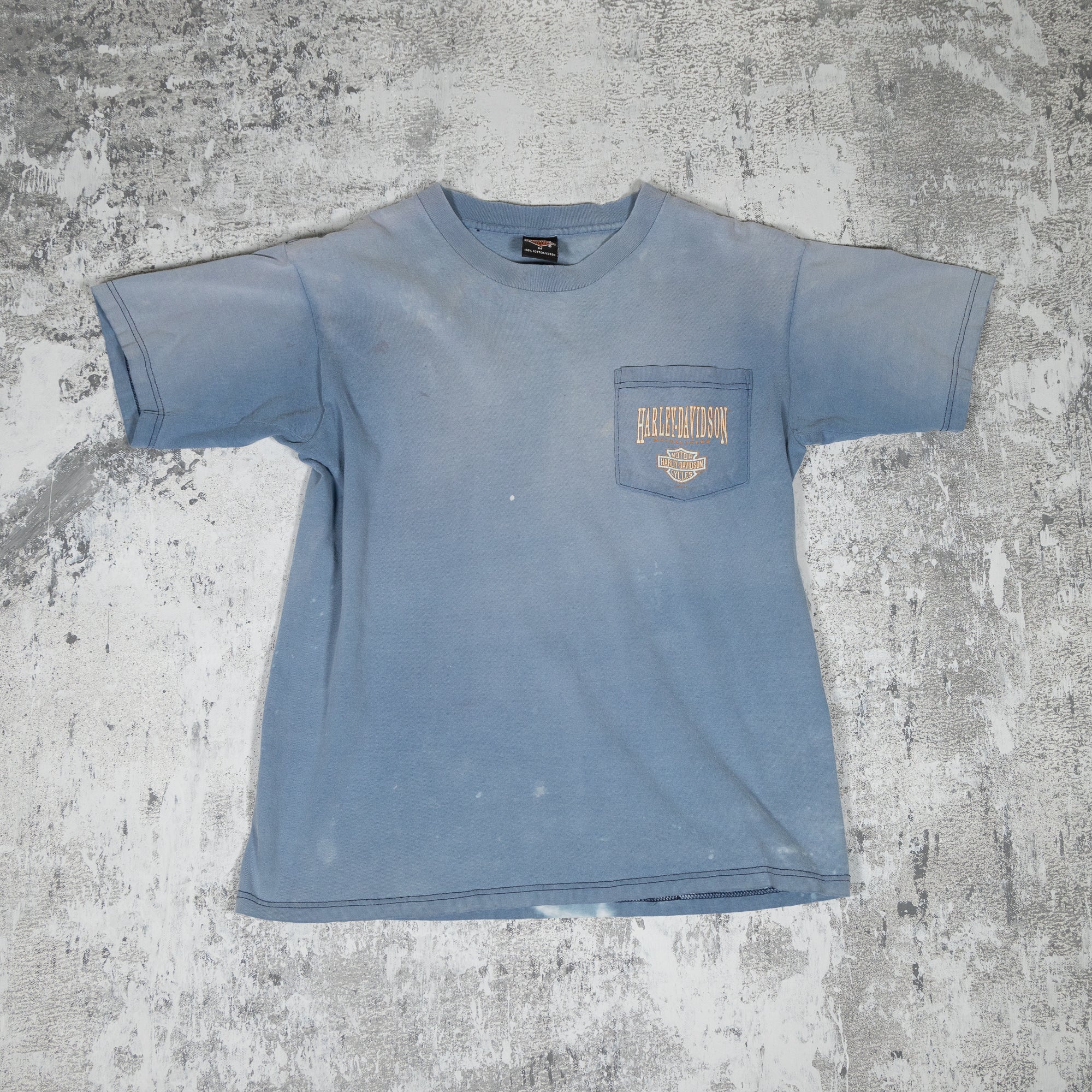 Harley Davidson Faded Daytona Vintage 90s Tee