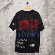 FADEDBLK - Chicago Bulls Night Games 1992 - Tee - Chicago Bulls Night Games 1992