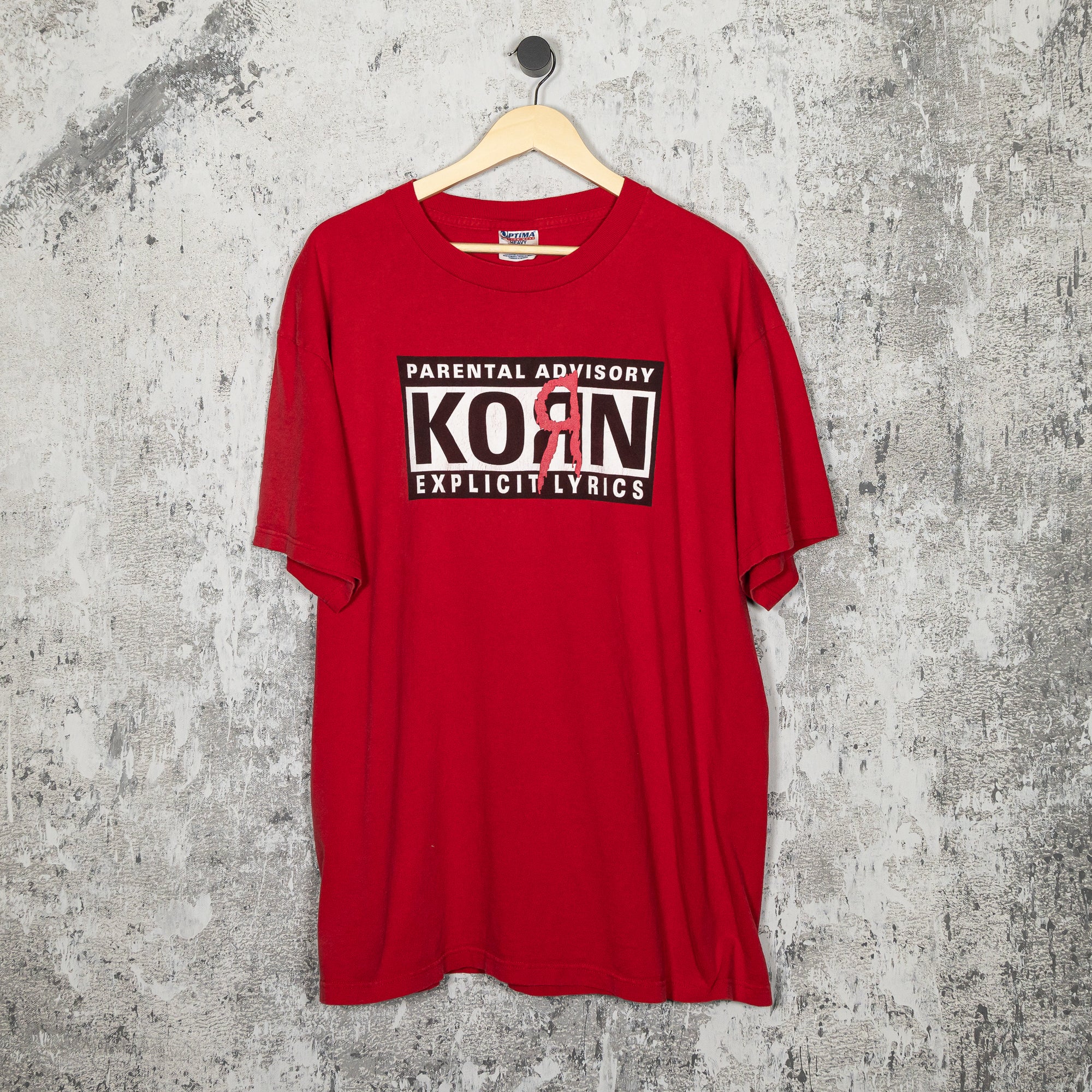 FADEDBLK - Korn Parental Advisory 90's - Tee - Korn Parental Advisory 90'