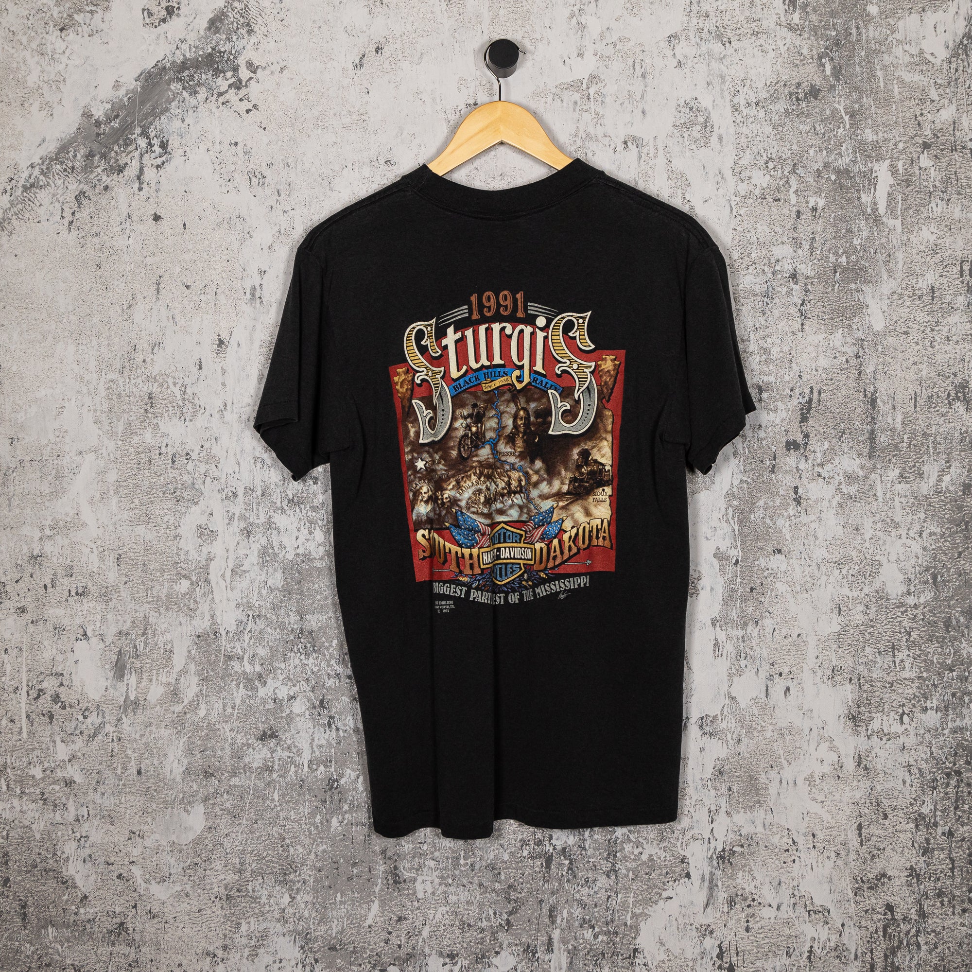 FADEDBLK - Sturgis Buffalo 1991 - Tee - Sturgis Buffalo 1991