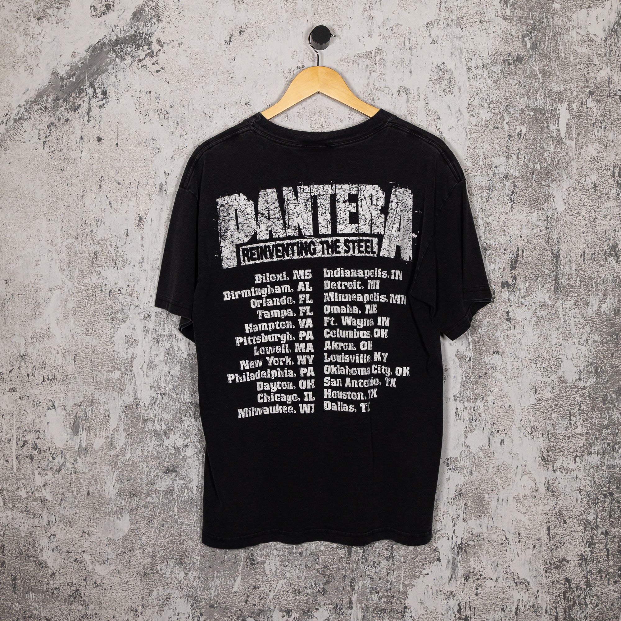 FADEDBLK - Pantera - Still Fucking Hostile Tee - 2000 - Tee - Fucking Hostile Tee - 2000