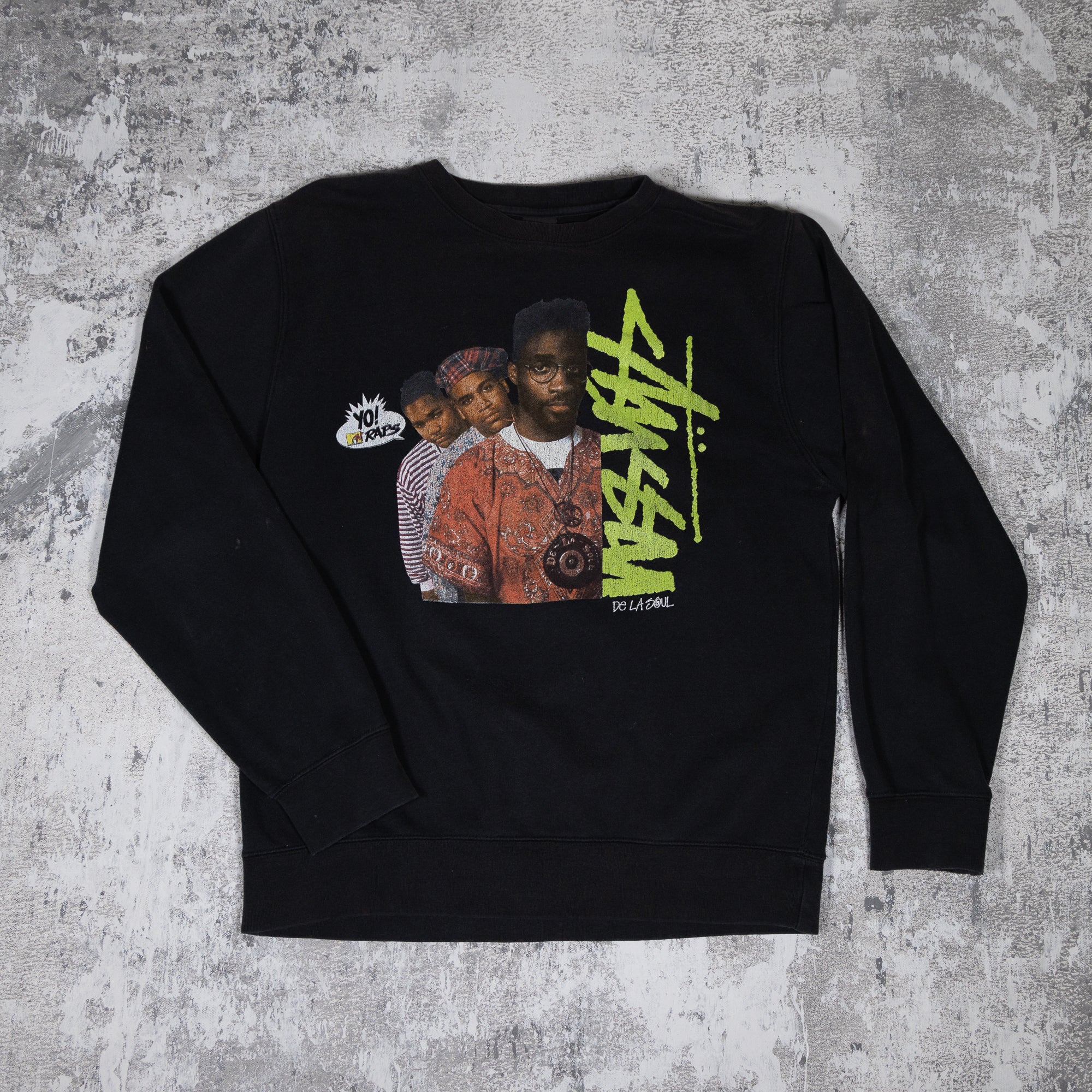 Stussy De La Soul Vintage 90s Crewneck