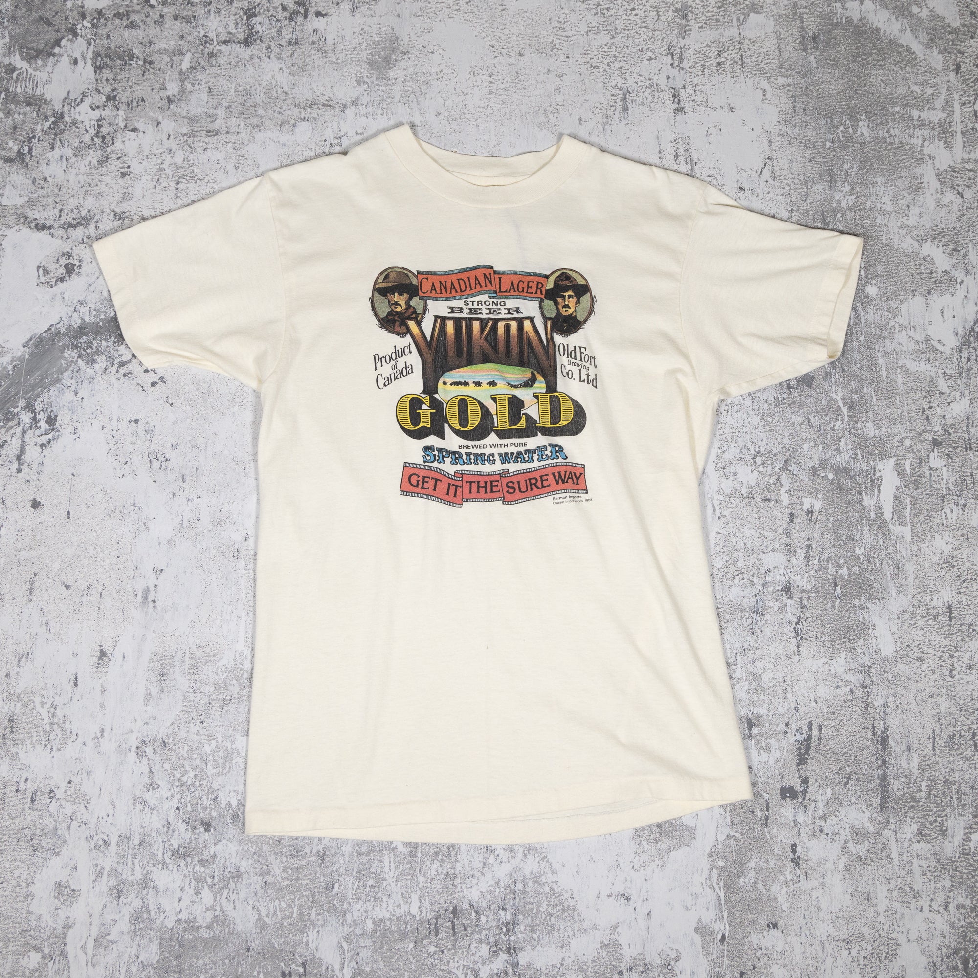 Yukon Gold Canadian Lager Vintage 80s Tee