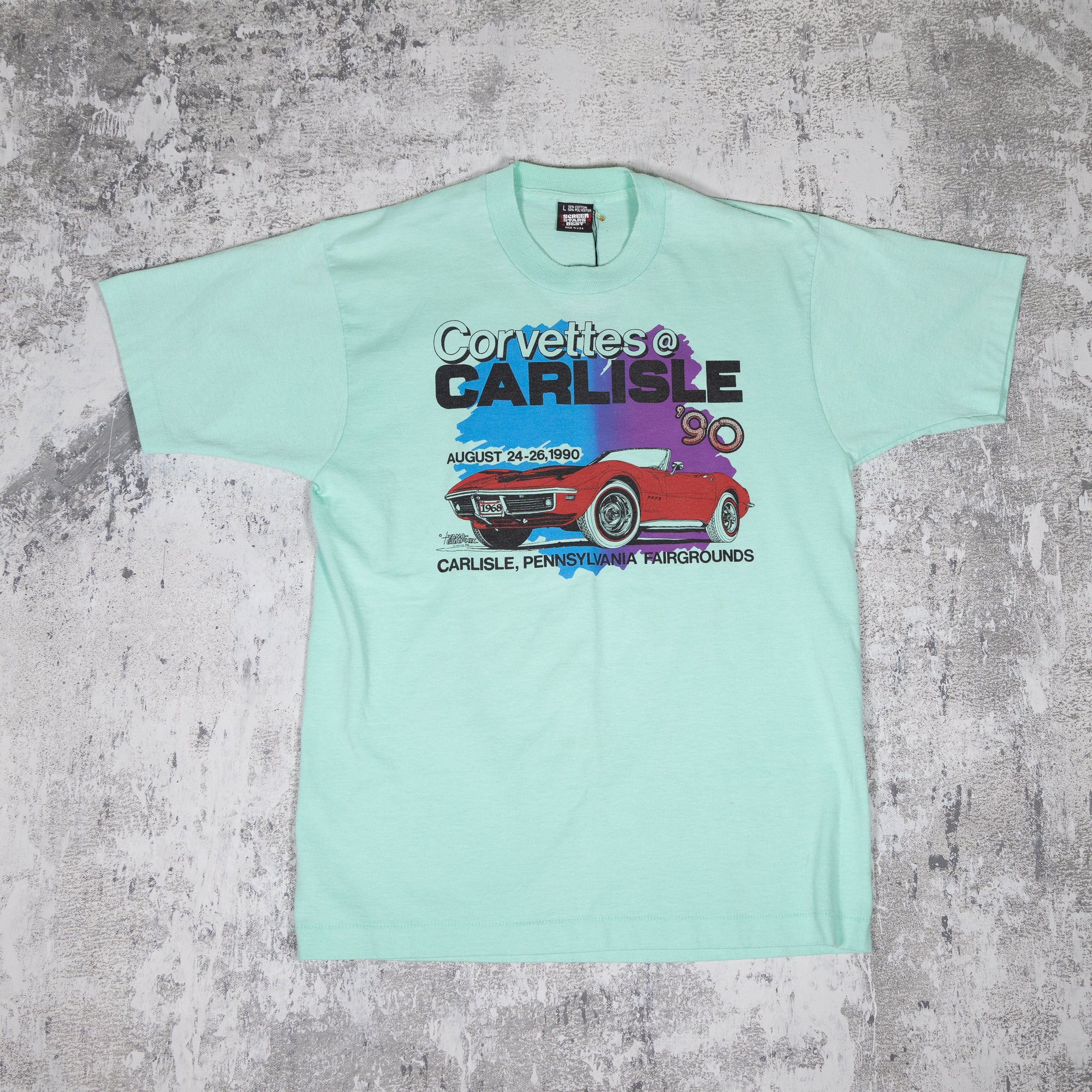 Corvettes at Carlisle Vintage 90s Tee