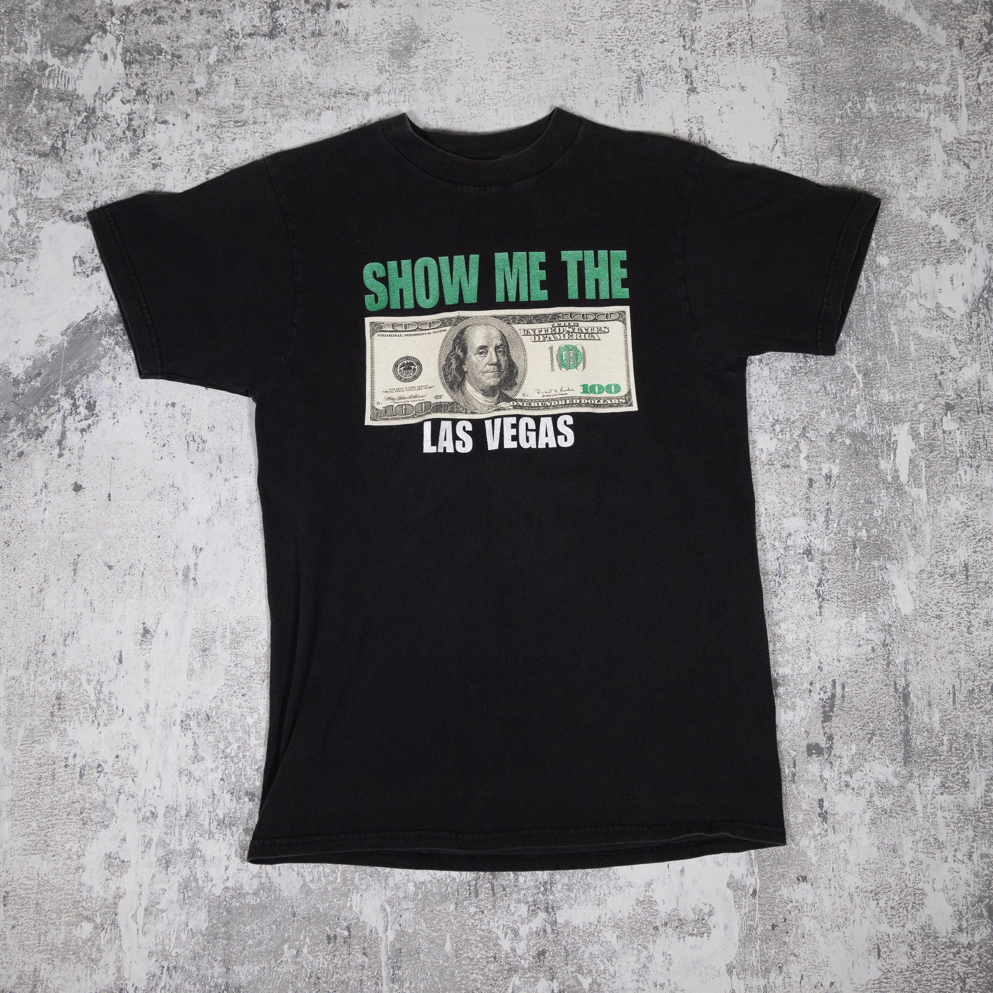 Show Me The Money Las Vegas Vintage 2000s Tee