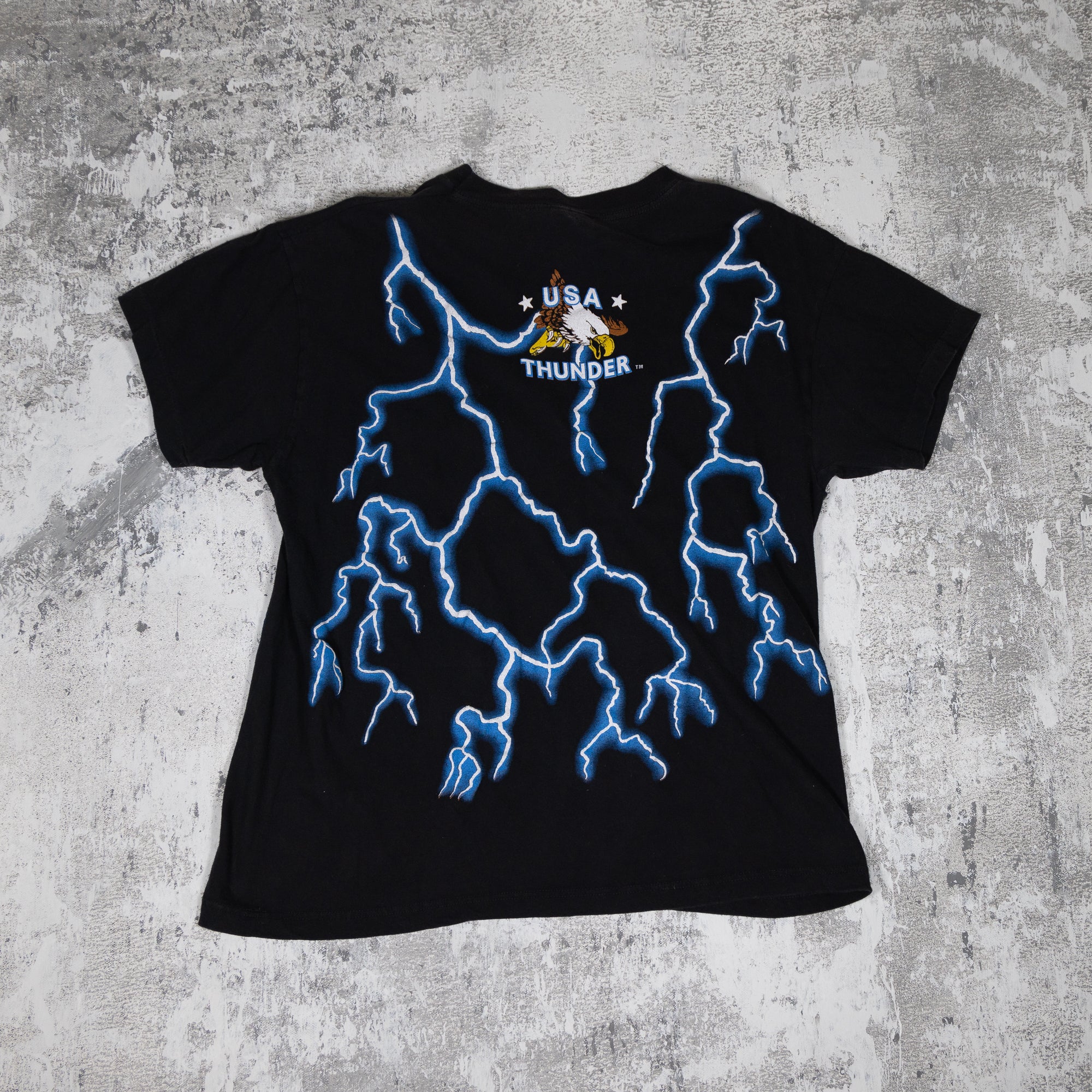 USA Thunder Wolf Vintage 90's Tee