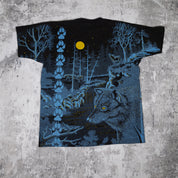 Full Moon Wolves 90s Vintage Tee