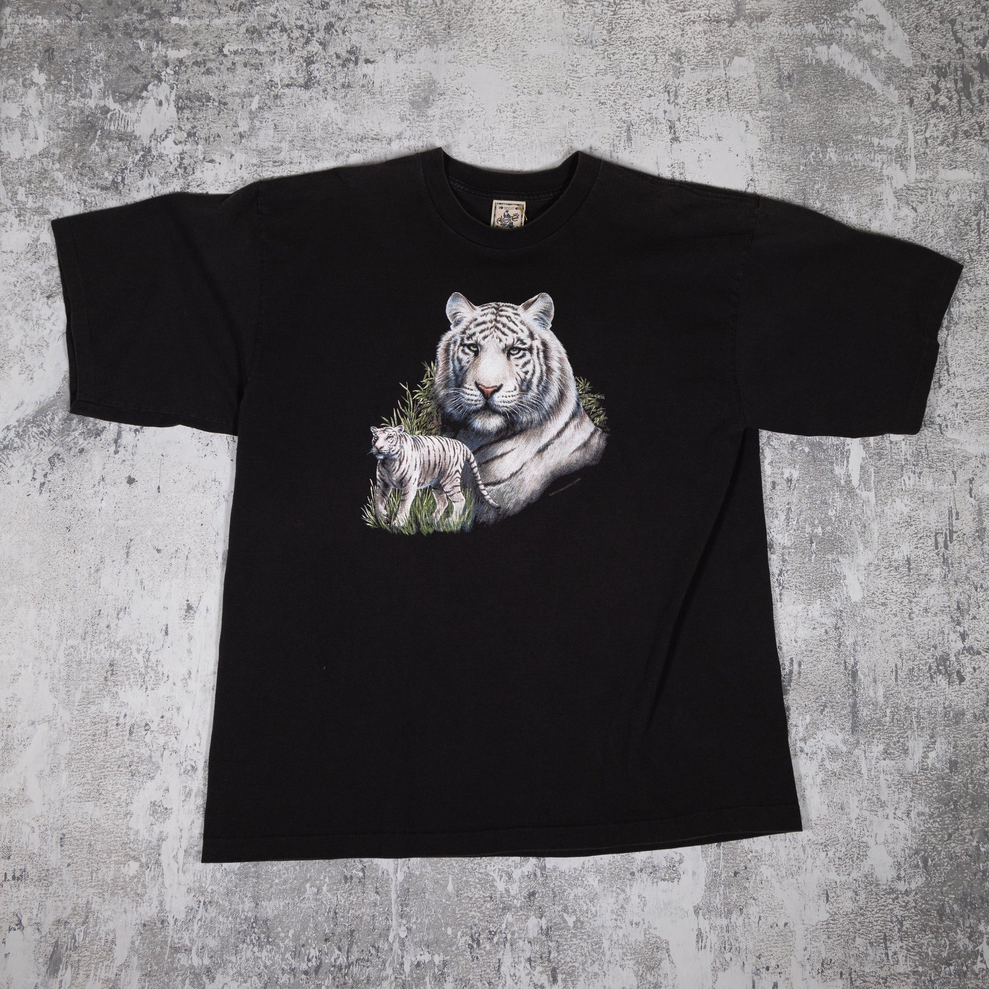 White Tigers Vintage 90's Tee