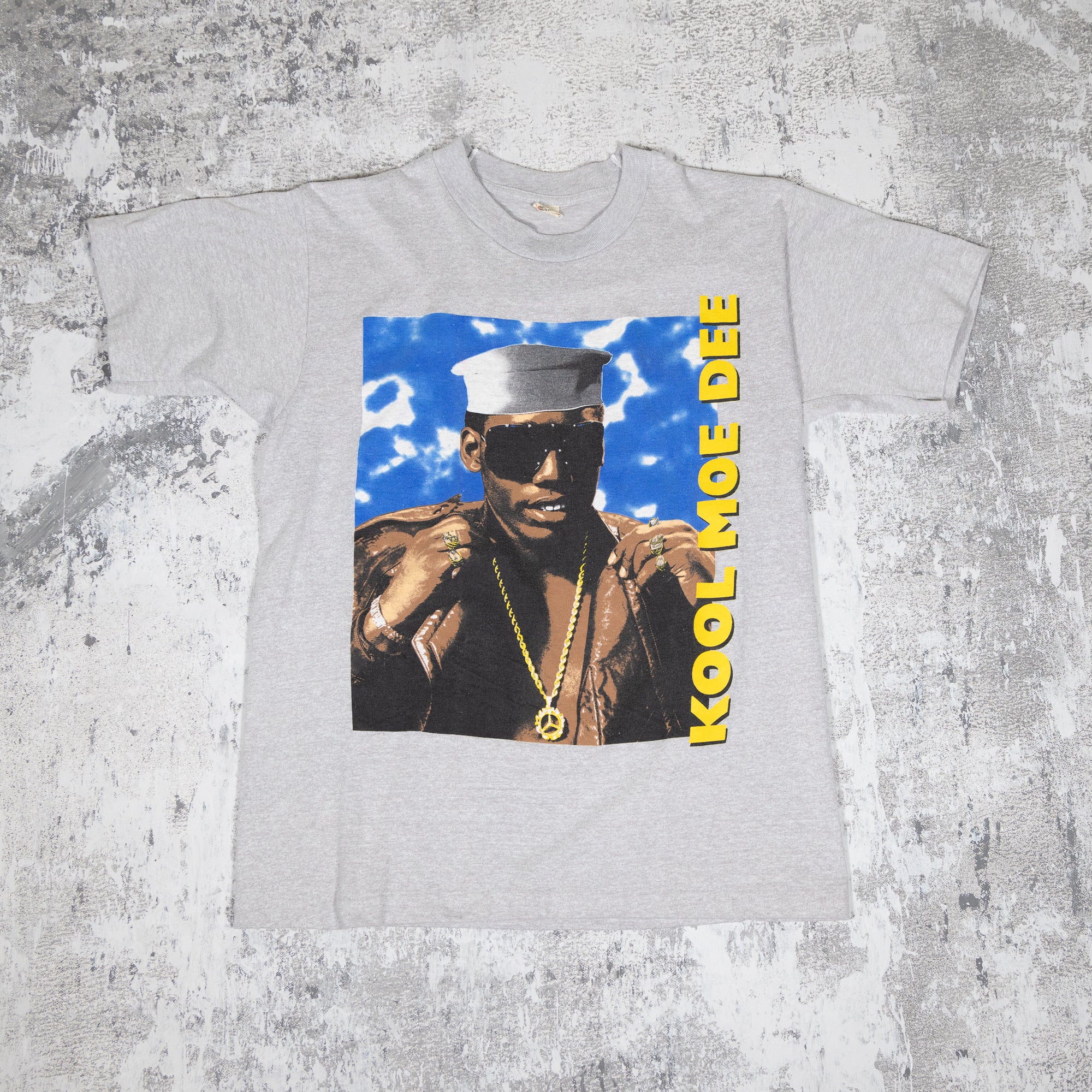 Kool Moe Dee Gold Chain Vintage 80s Tee