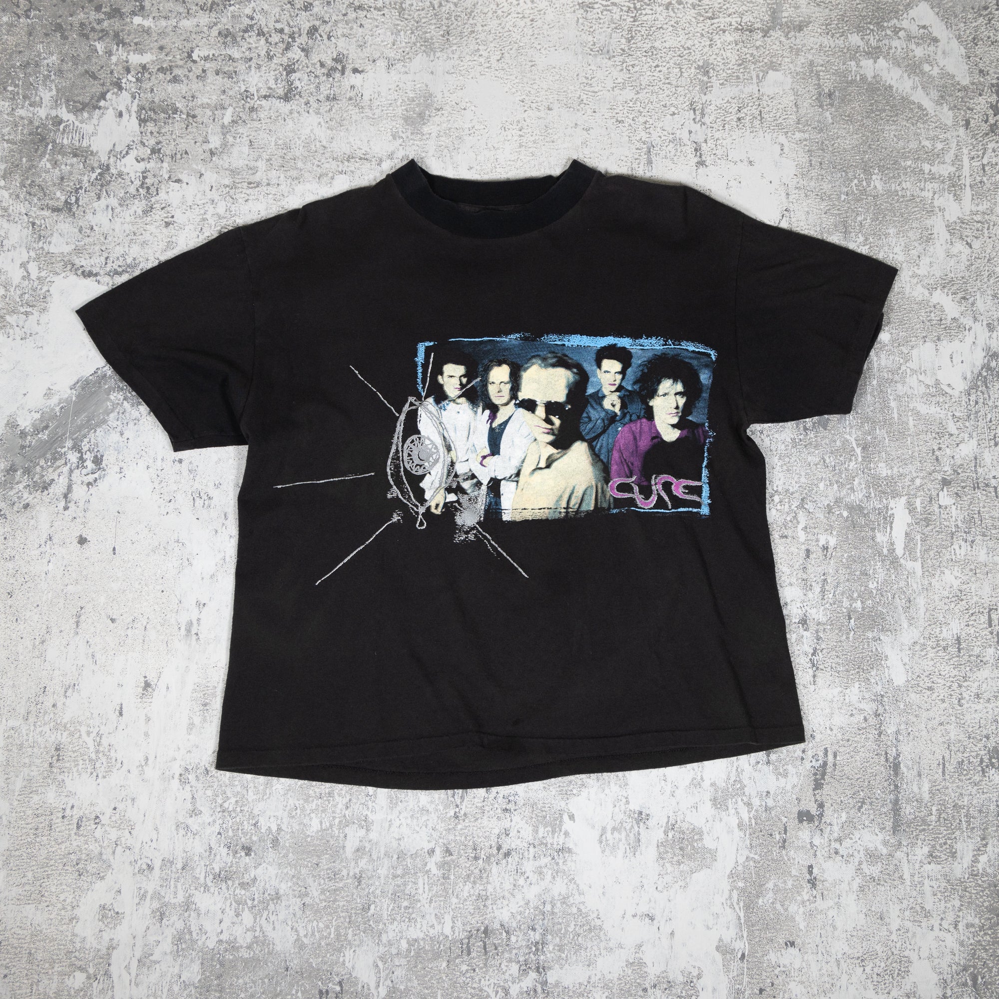 The Cure Wish Tour Vintage 90s Tee