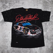 Dale Earnhardt Night Sky Vintage 90s AOP Tee