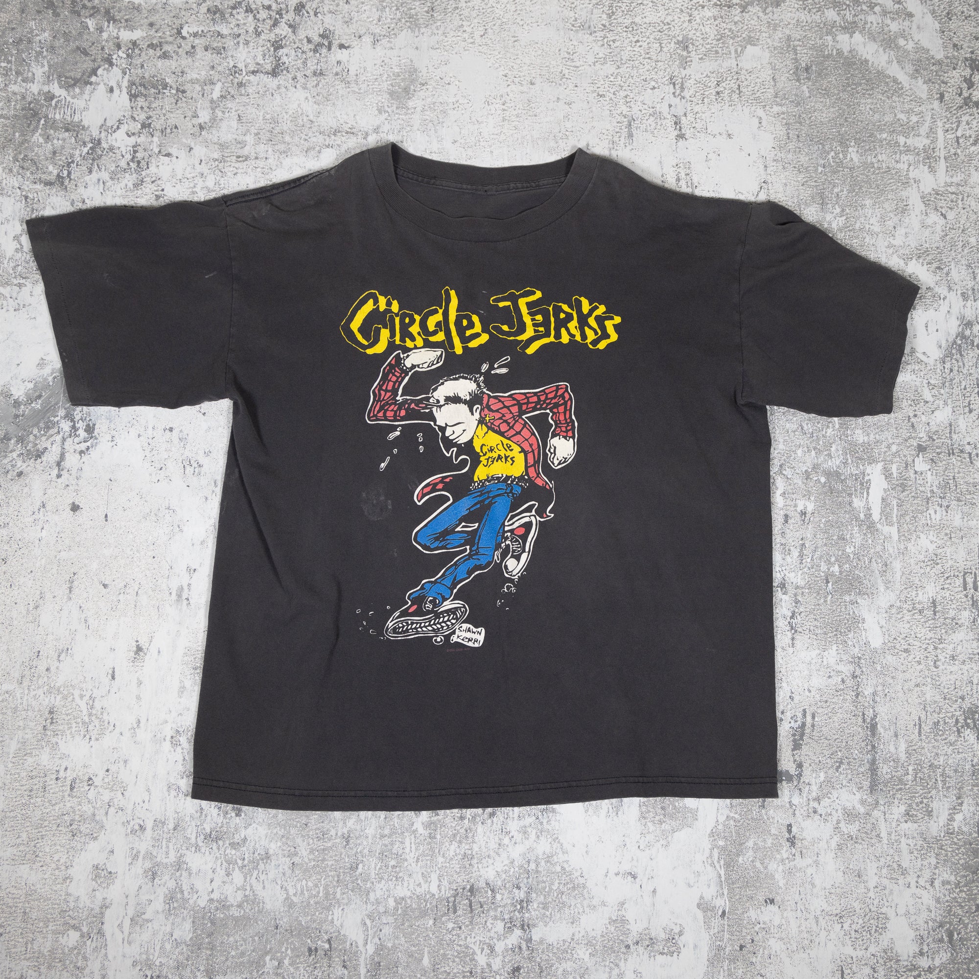 Circle Jerks Skankin Vintage 90s Tee