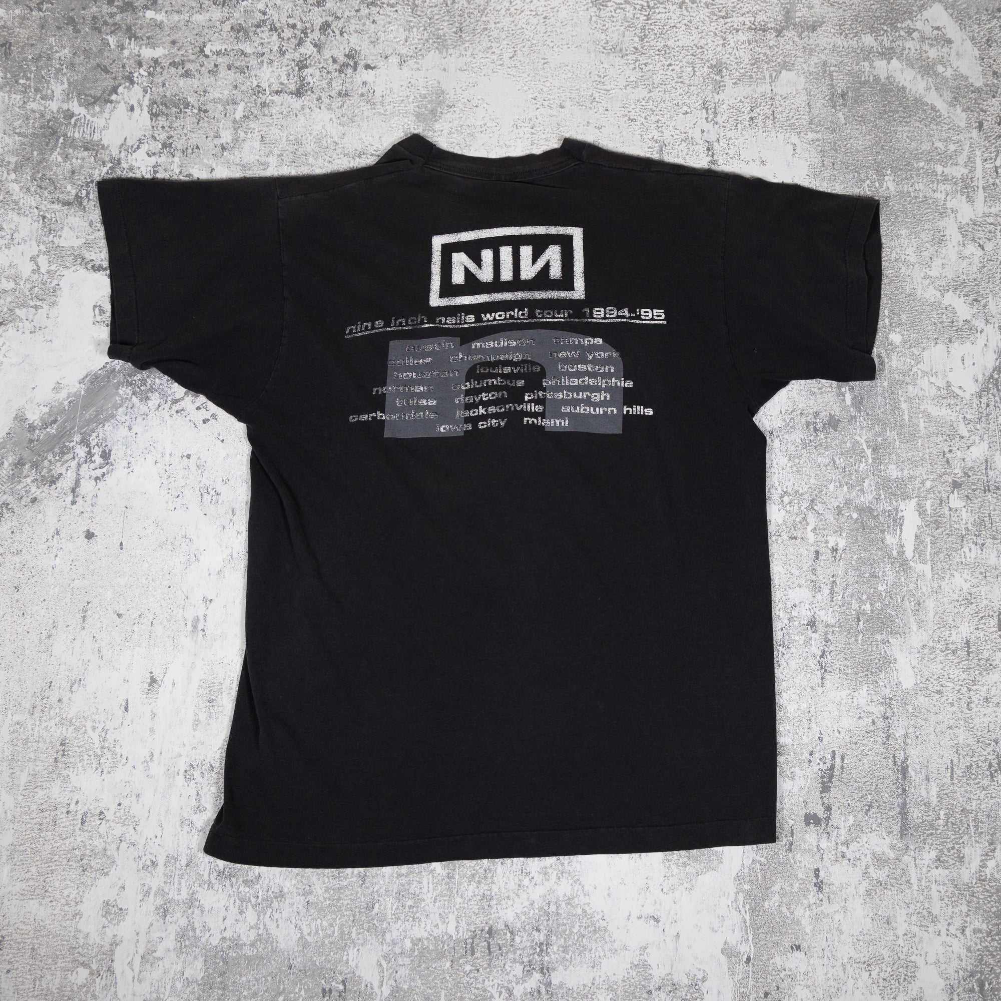 Nine Inch Nails The Downward Spiral Vintage 90s Tee