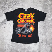 Ozzy Life Don't Wait Vintage 2000s Tee