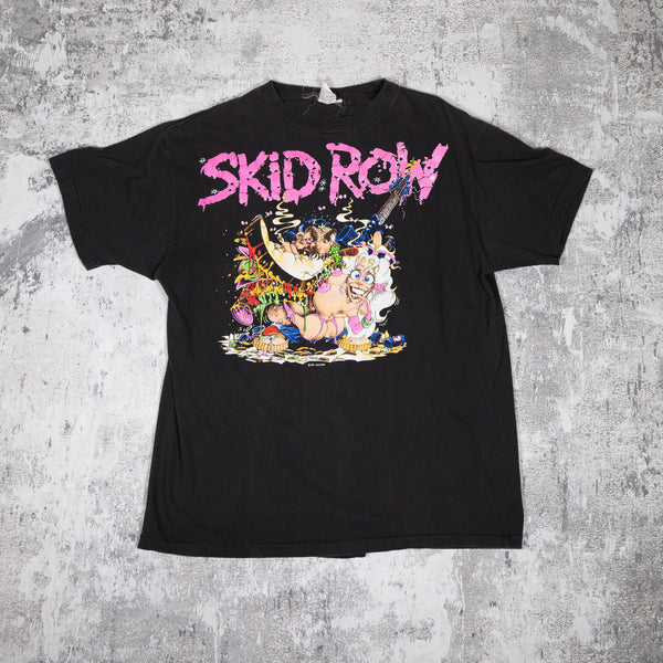 Skid Row Eat Fuck Kill Vintage 90s Tee from FADEDBLK