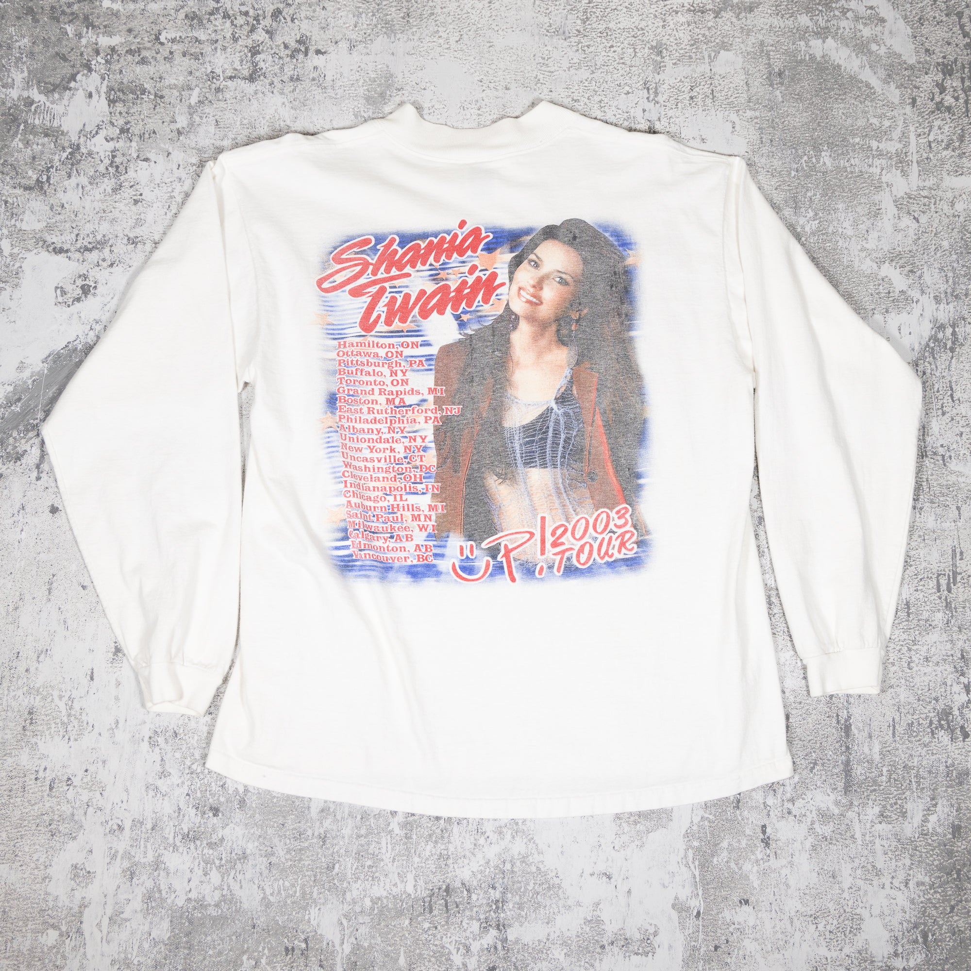 Shania Twain Vintage 2000s Long Sleeve