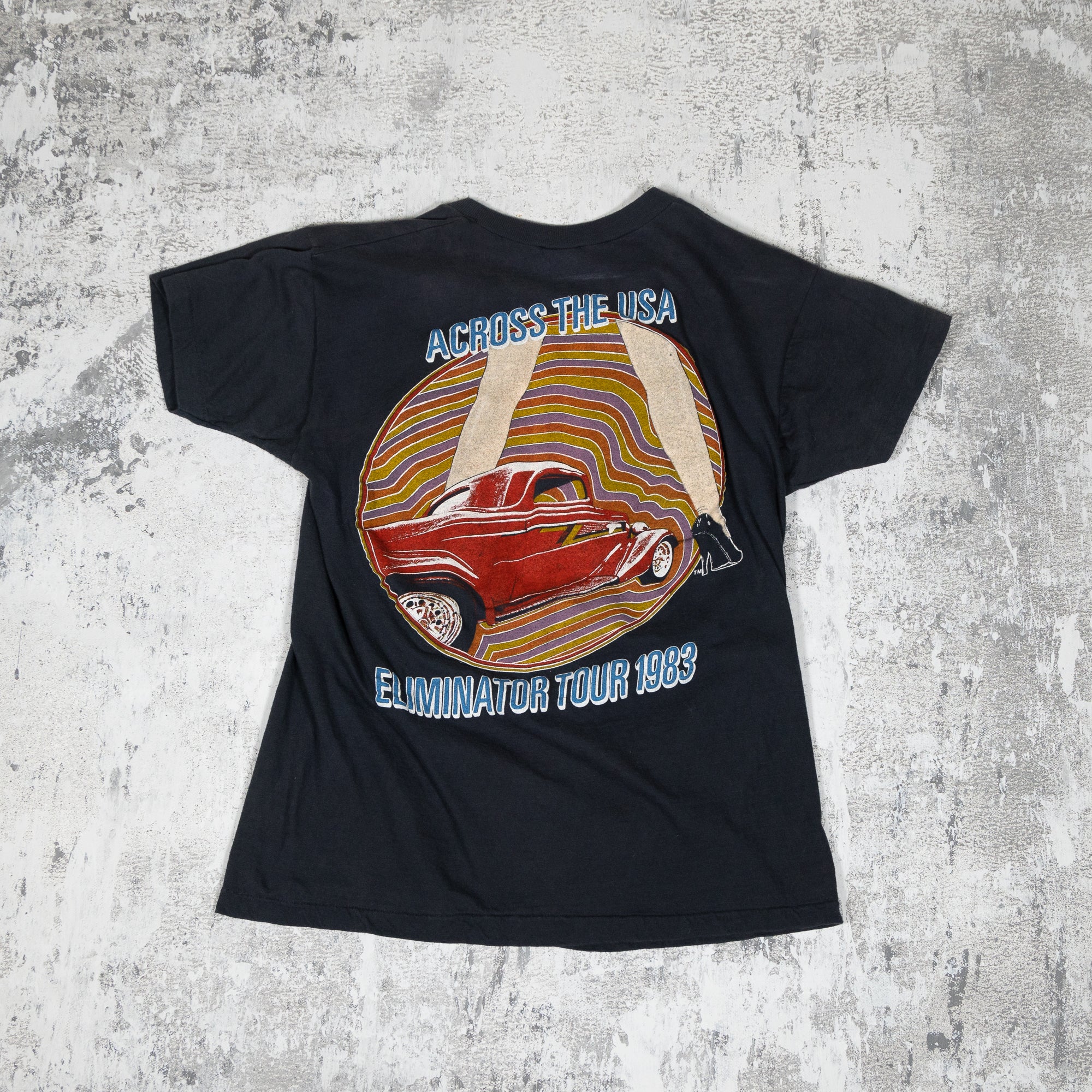 ZZ Top Eliminator Tour Vintage 80's Tee