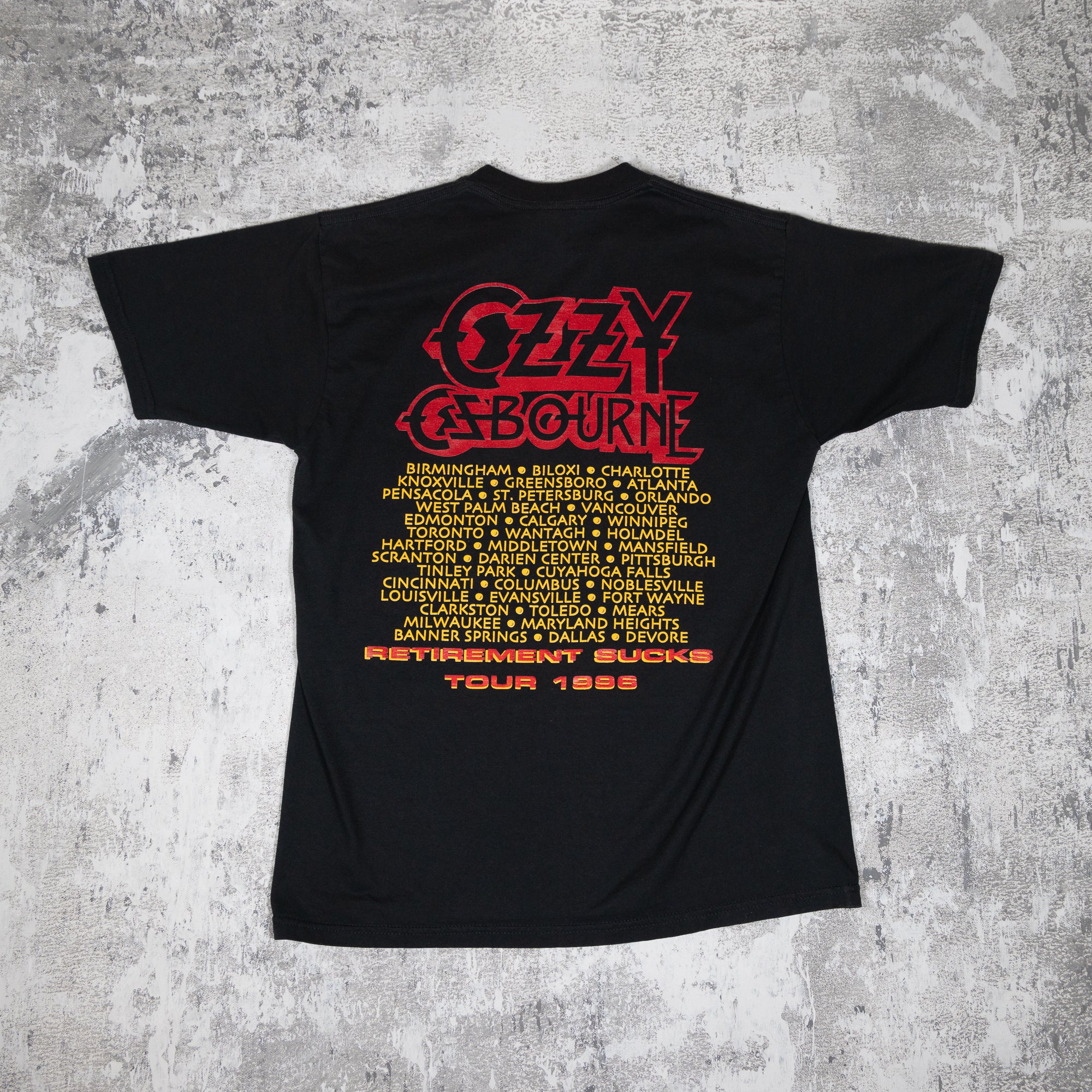 Ozzy Vintage 90s Tour Tee from FADEDBLK