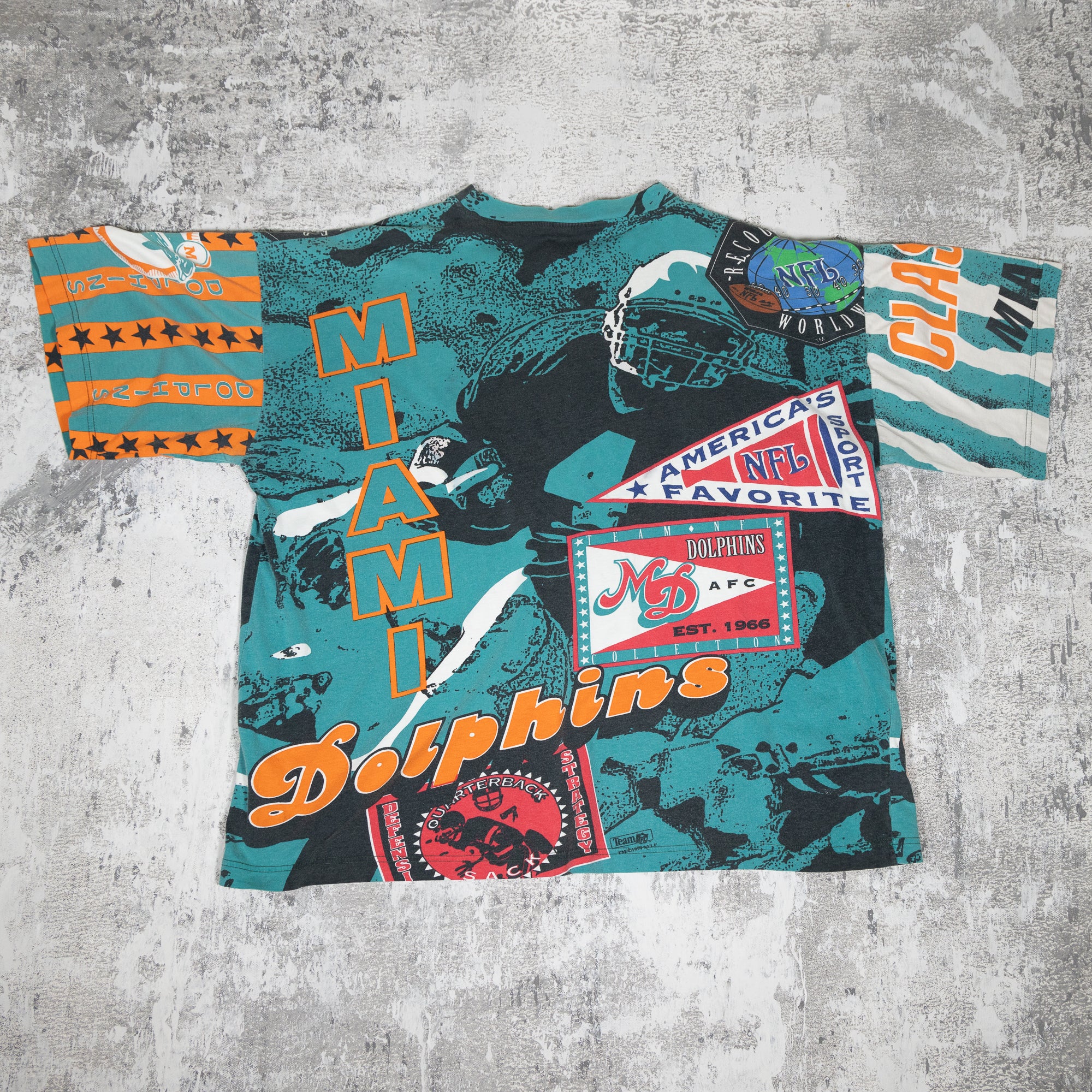 Miami Dolphins Vintage 90s Tee