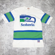 Seattle Seahawks Jersey Vintage 90s Tee