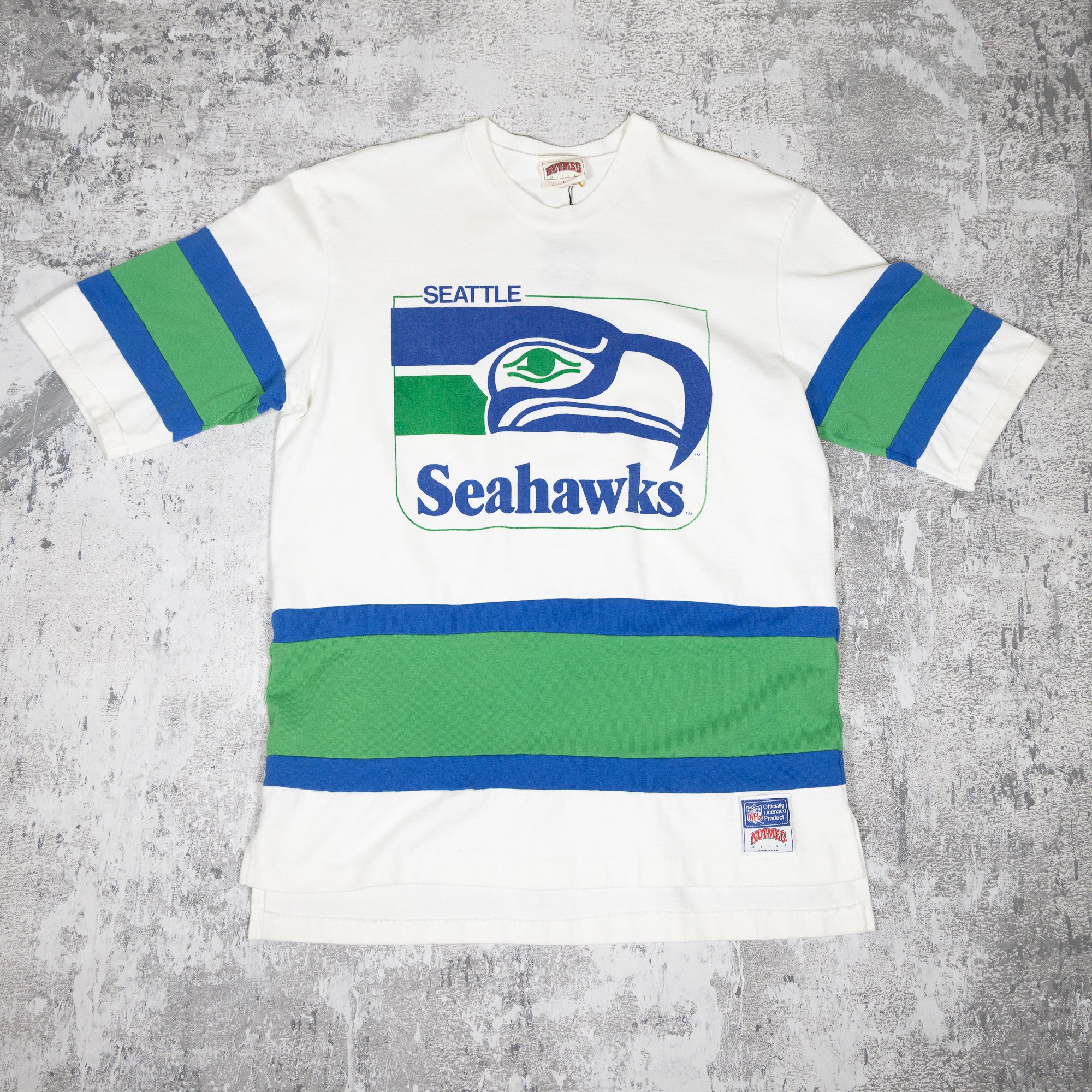 Seattle Seahawks Jersey Vintage 90s Tee