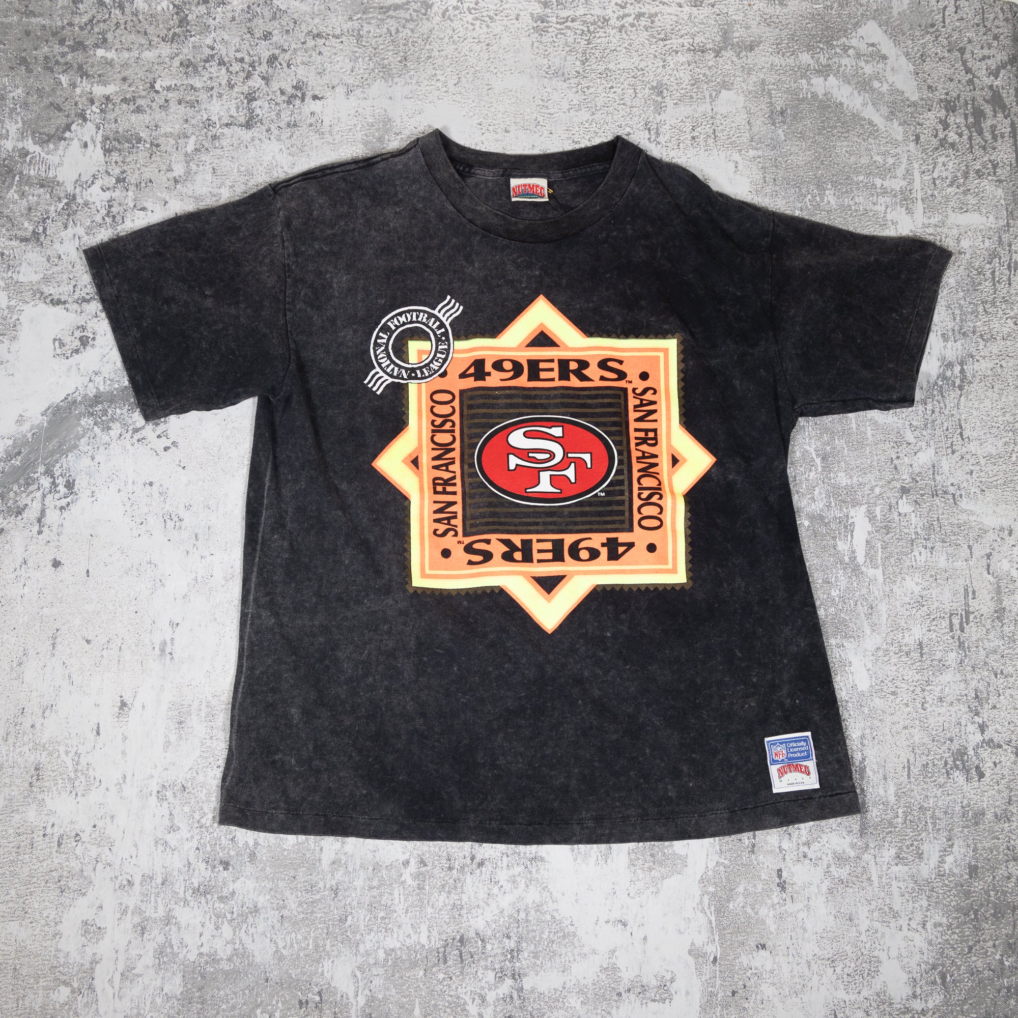 San Francisco 49ers Stamp Logo Vintage 90s Tee