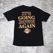 Lakers 5 Decade Champions Vintage 2000s Bootleg Tee