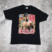 50 Cent Rock the Mic Vintage 2000s Tour Tee