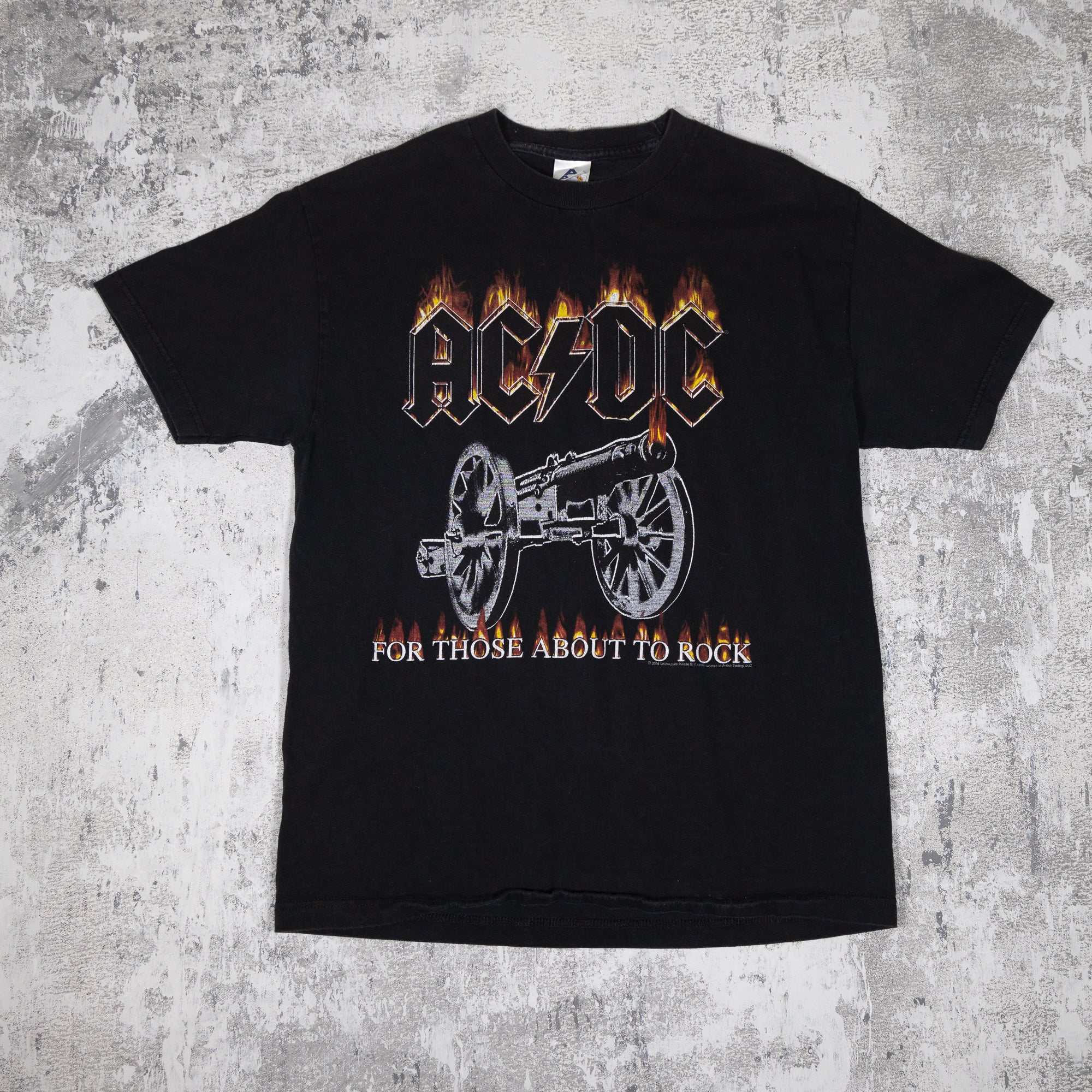 ACDC For those About to Rock Vintage 2000s Tee