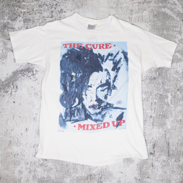 The Cure Mixed Up Vintage 90s Tee from FADEDBLK
