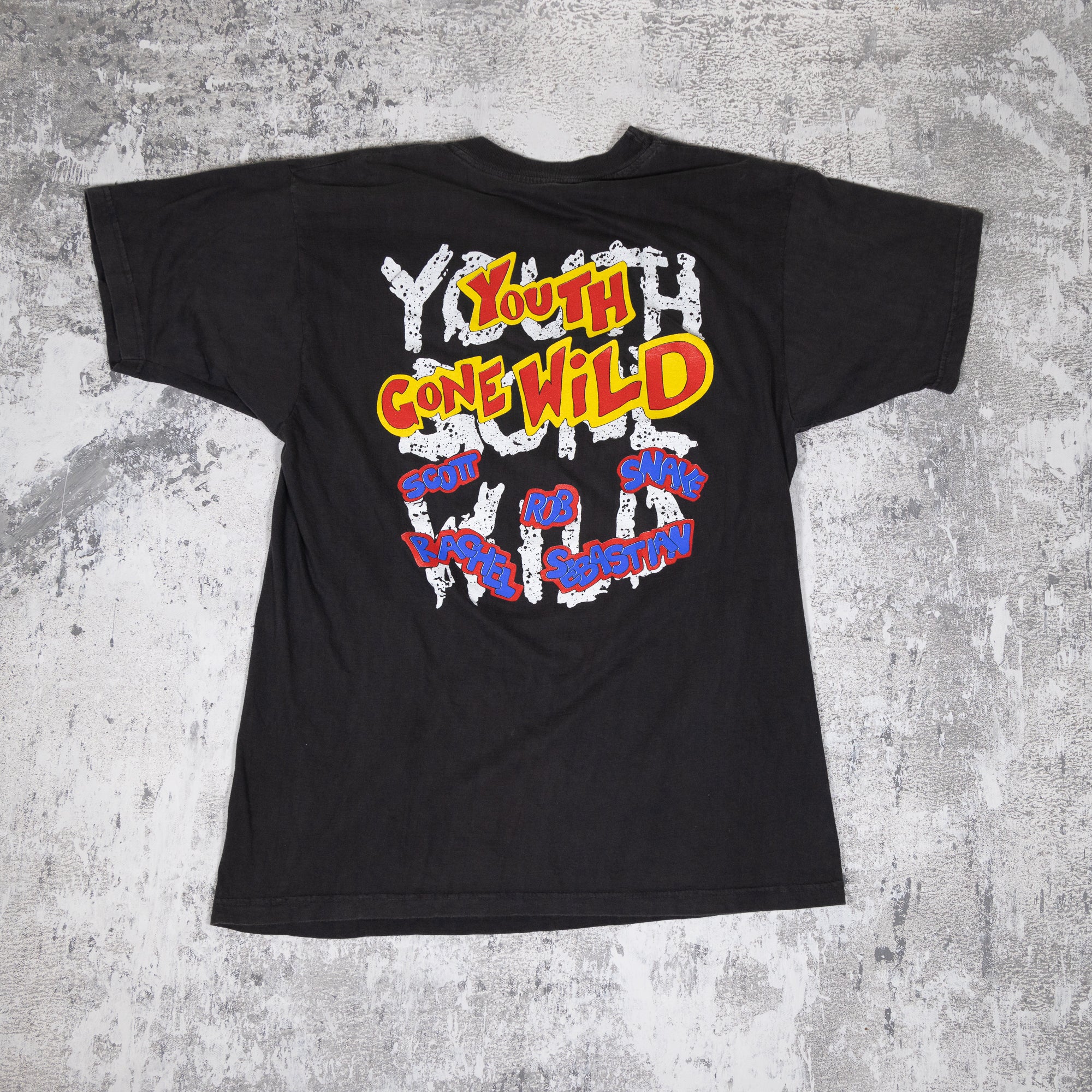 Skid Row Youth Gone Wild Vintage 80s Tee