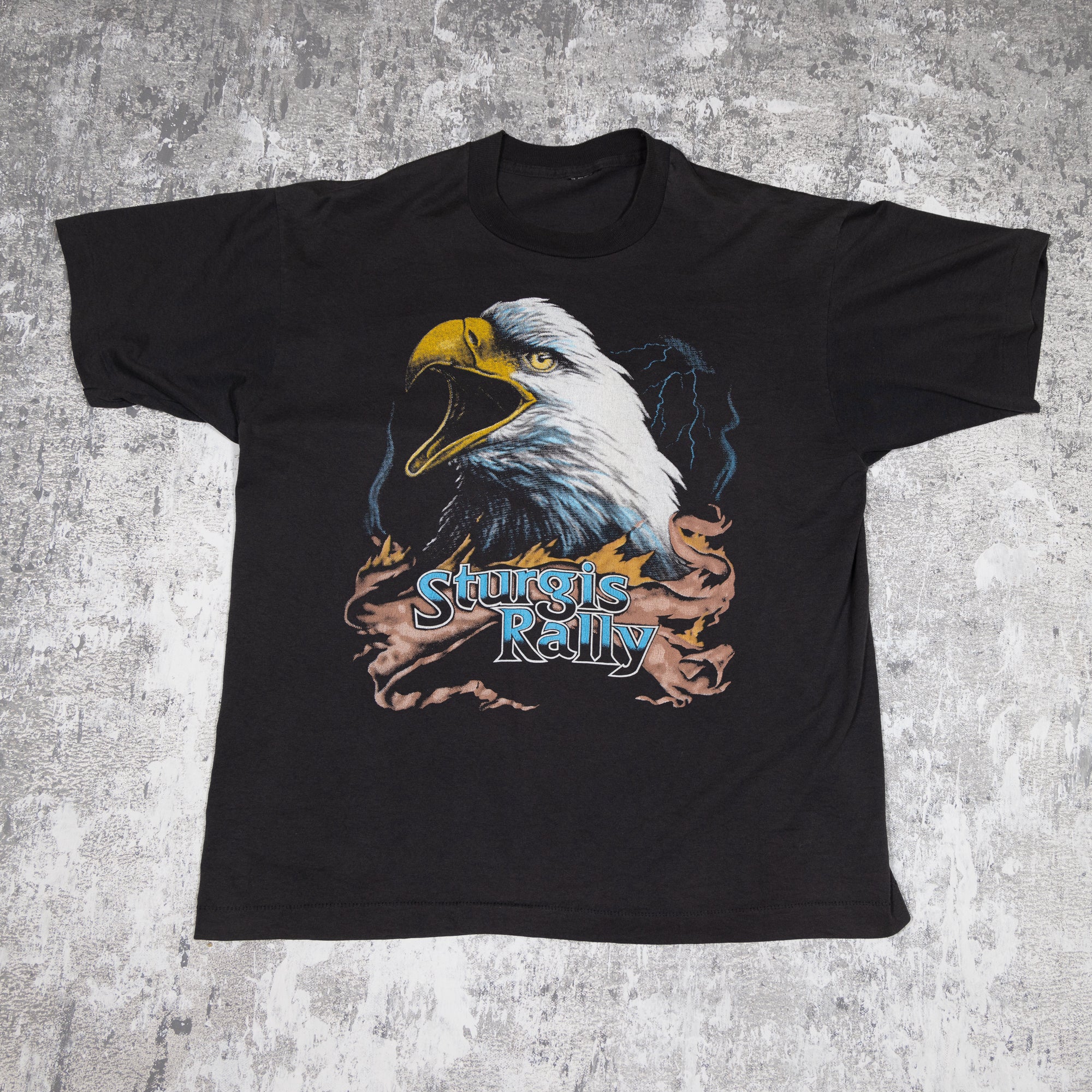 Sturgis Rally Eagle Vintage 90s Tee