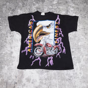 American Thunder Eagle Vintage 90s Tee