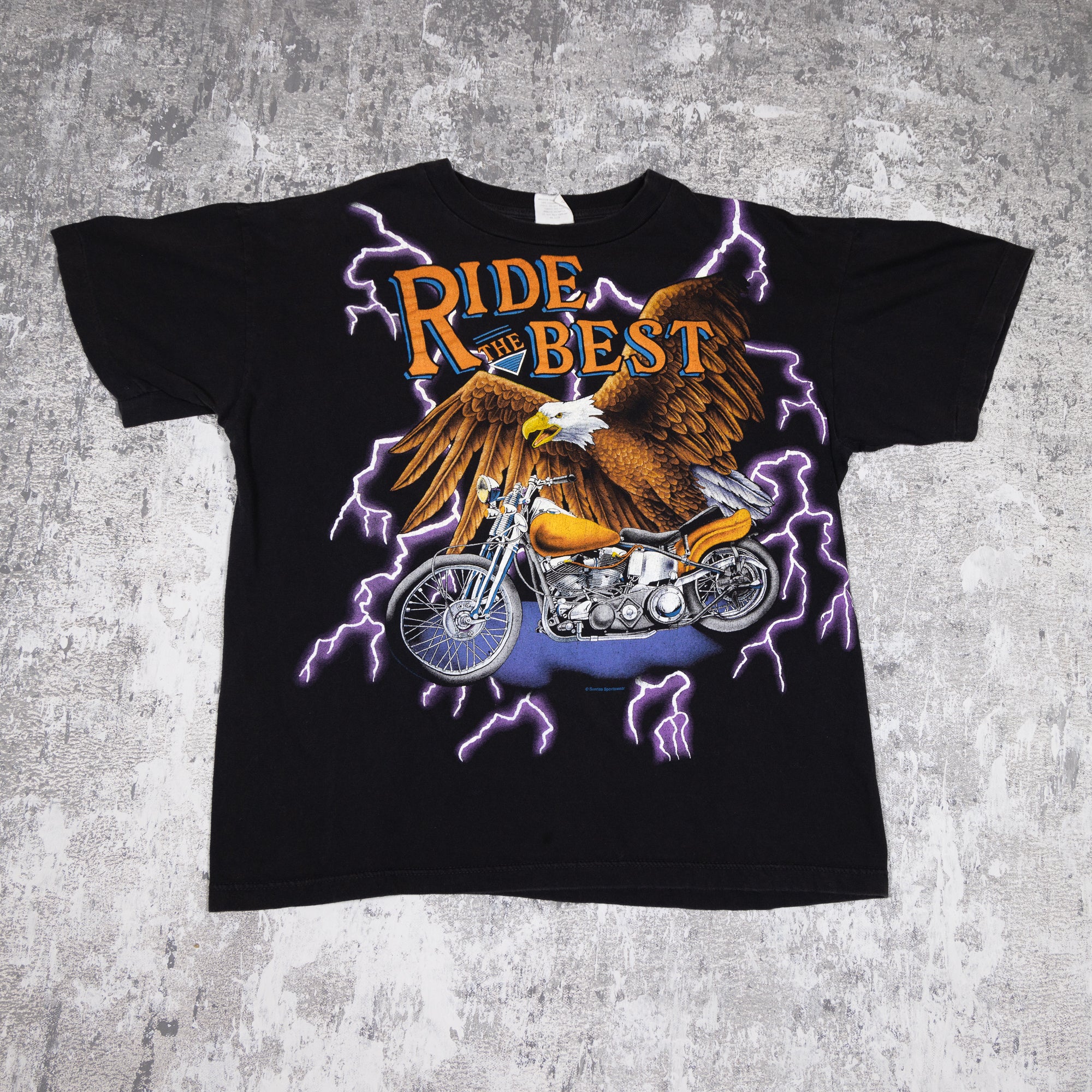 American Thunder Ride the Best Vintage 90s Tee