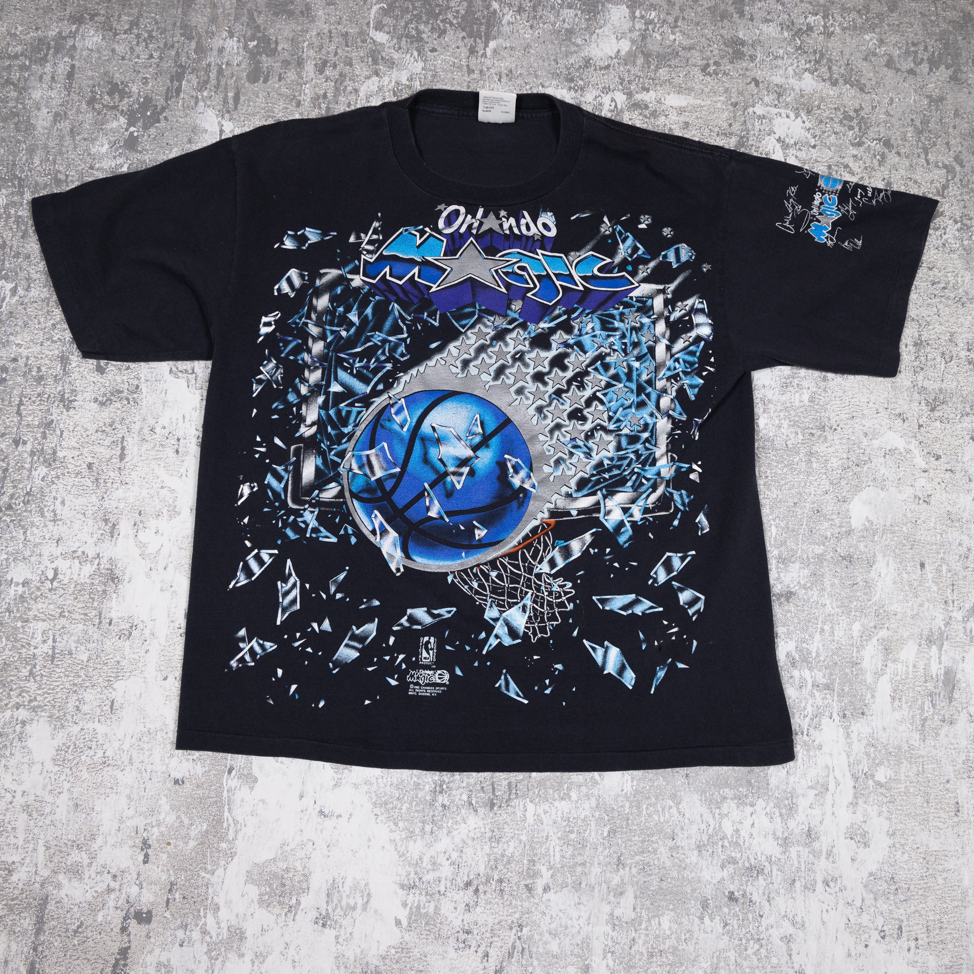 Orlando Magic Shattered Vintage 90s Tee