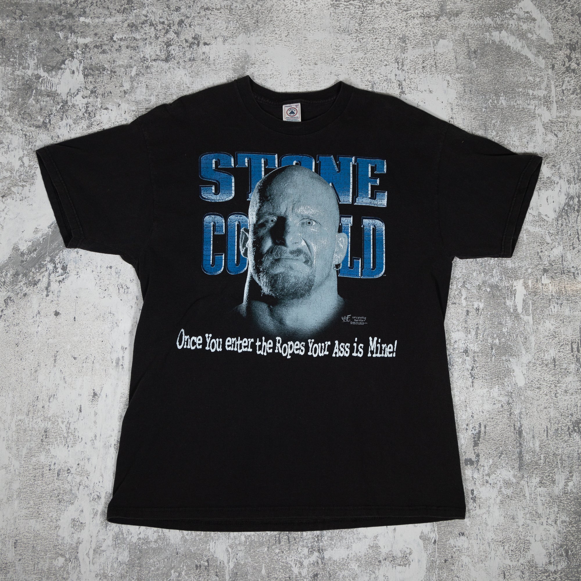 Stone Cold 100 Percent Pure Whoop Ass Vintage 90s Tee