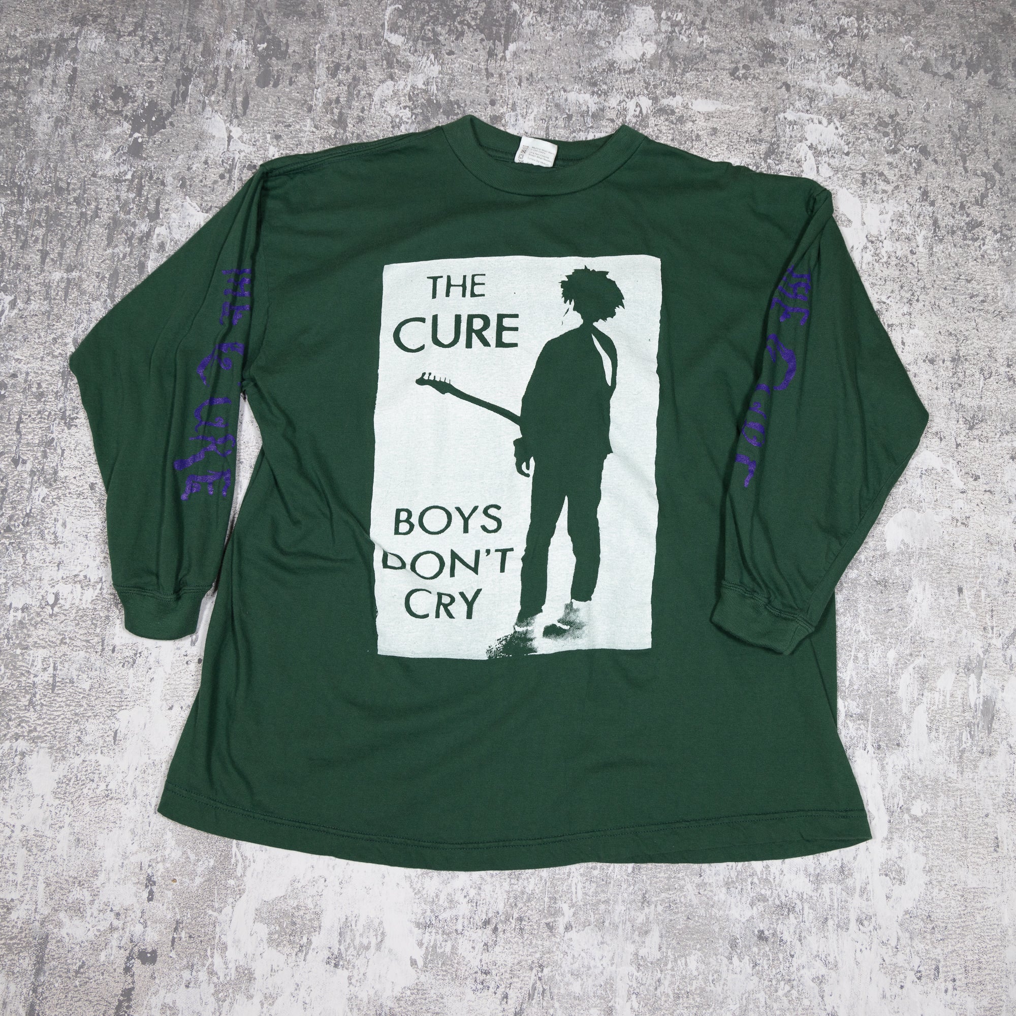 The Cure Boys Dont Cry Longsleeve Vintage 90s Tee