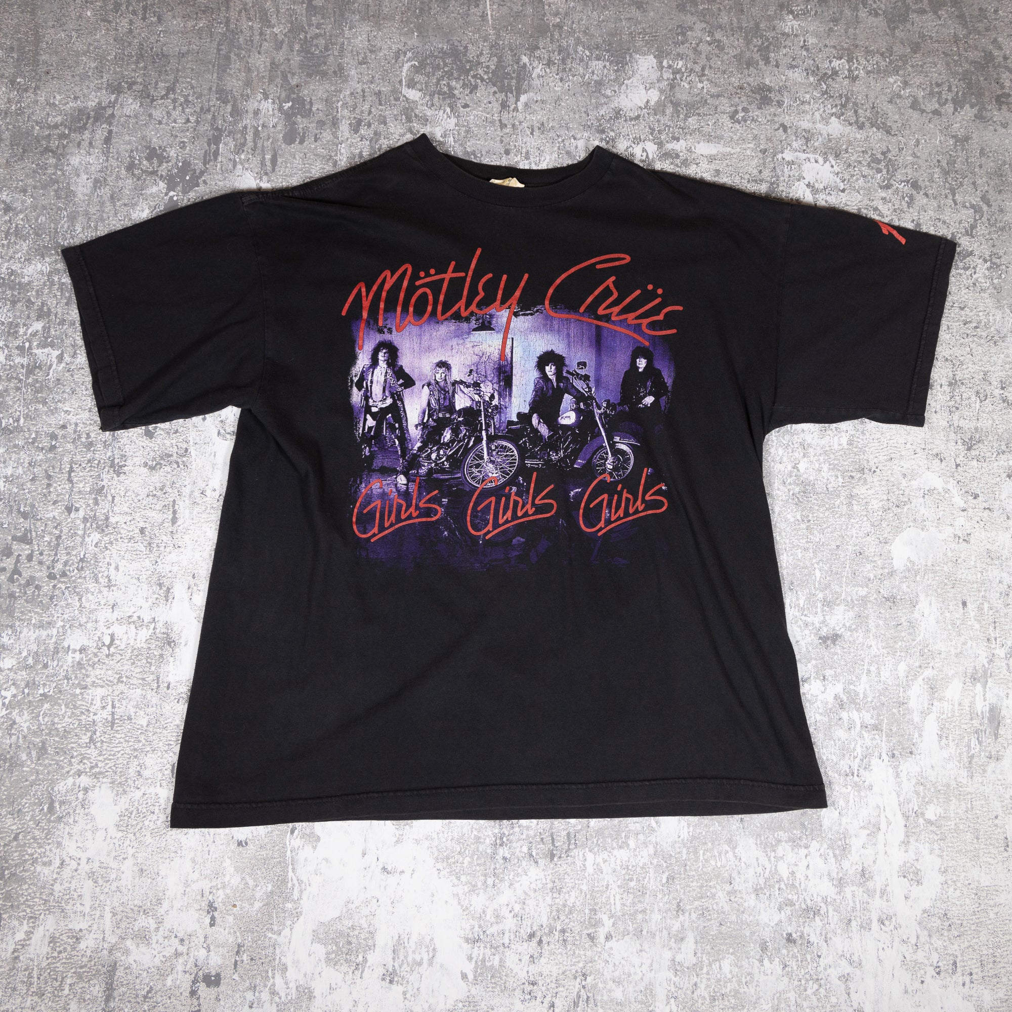 Motley Crew Girls Girls Girls Vintage 90s Tee