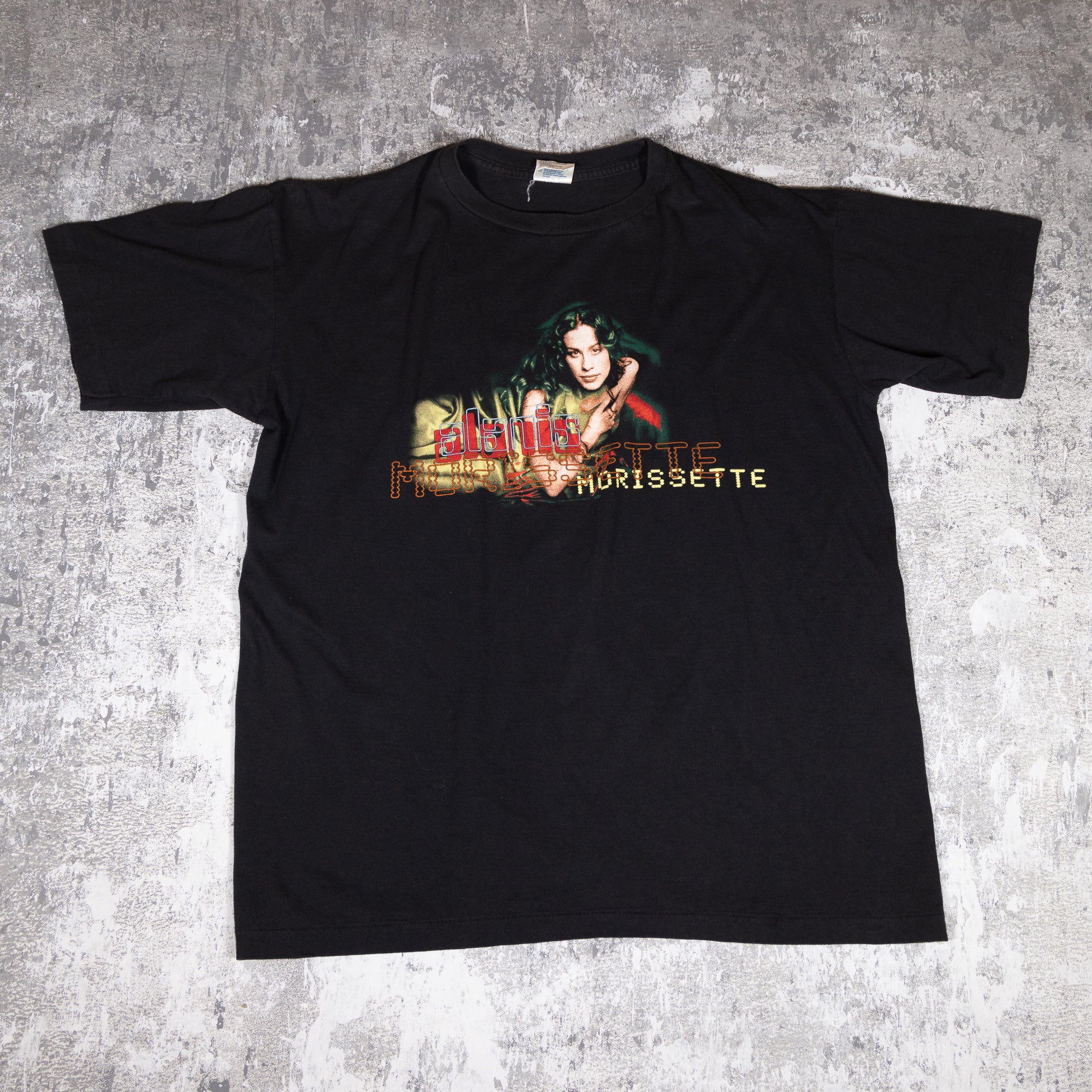 Alannis Morissette Can't Not Tour Vintage 90s Tee