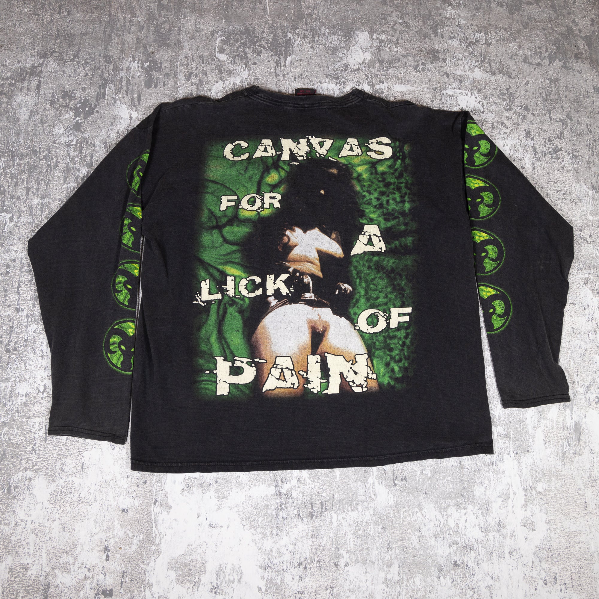 Cradle Of Filth Vintage Euro Long Sleeve 90s Tee from FADEDBLK
