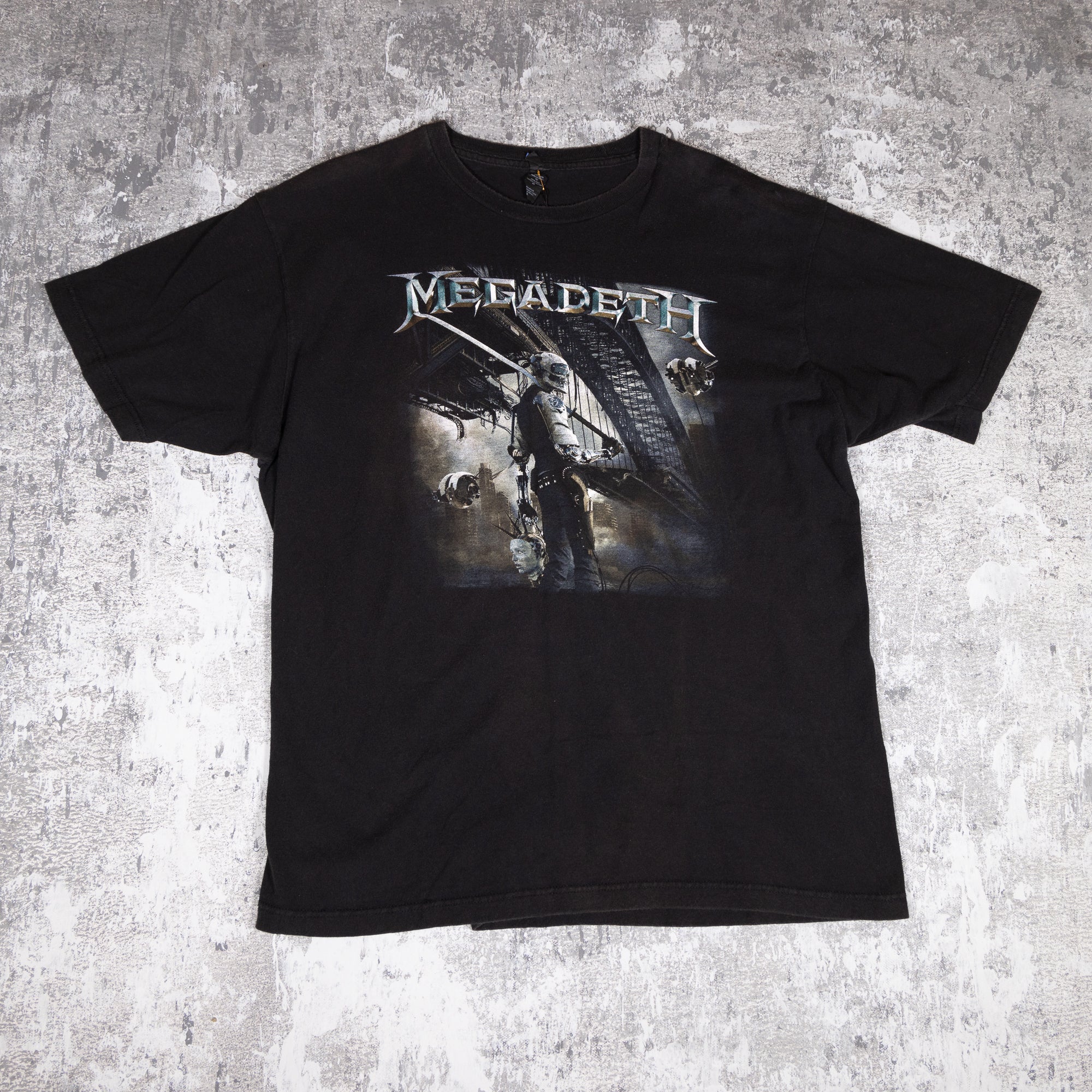 Megadeath Dystopia Vintage 2000s Tee