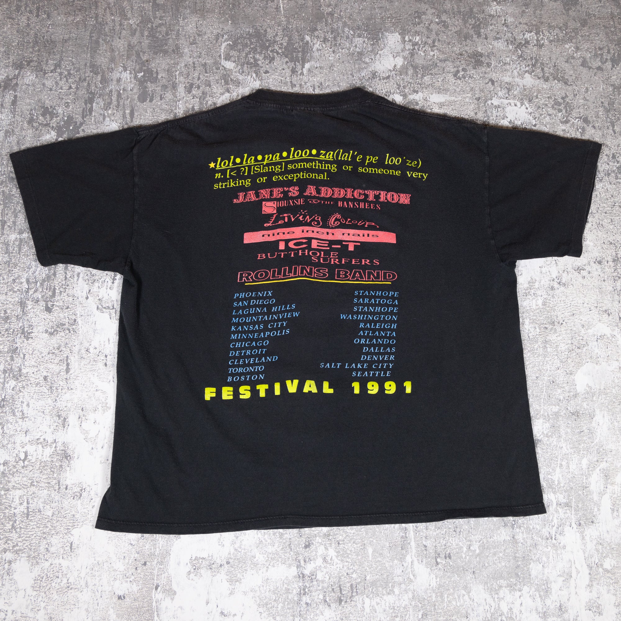 Lollapalooza 1991 Vintage Tee