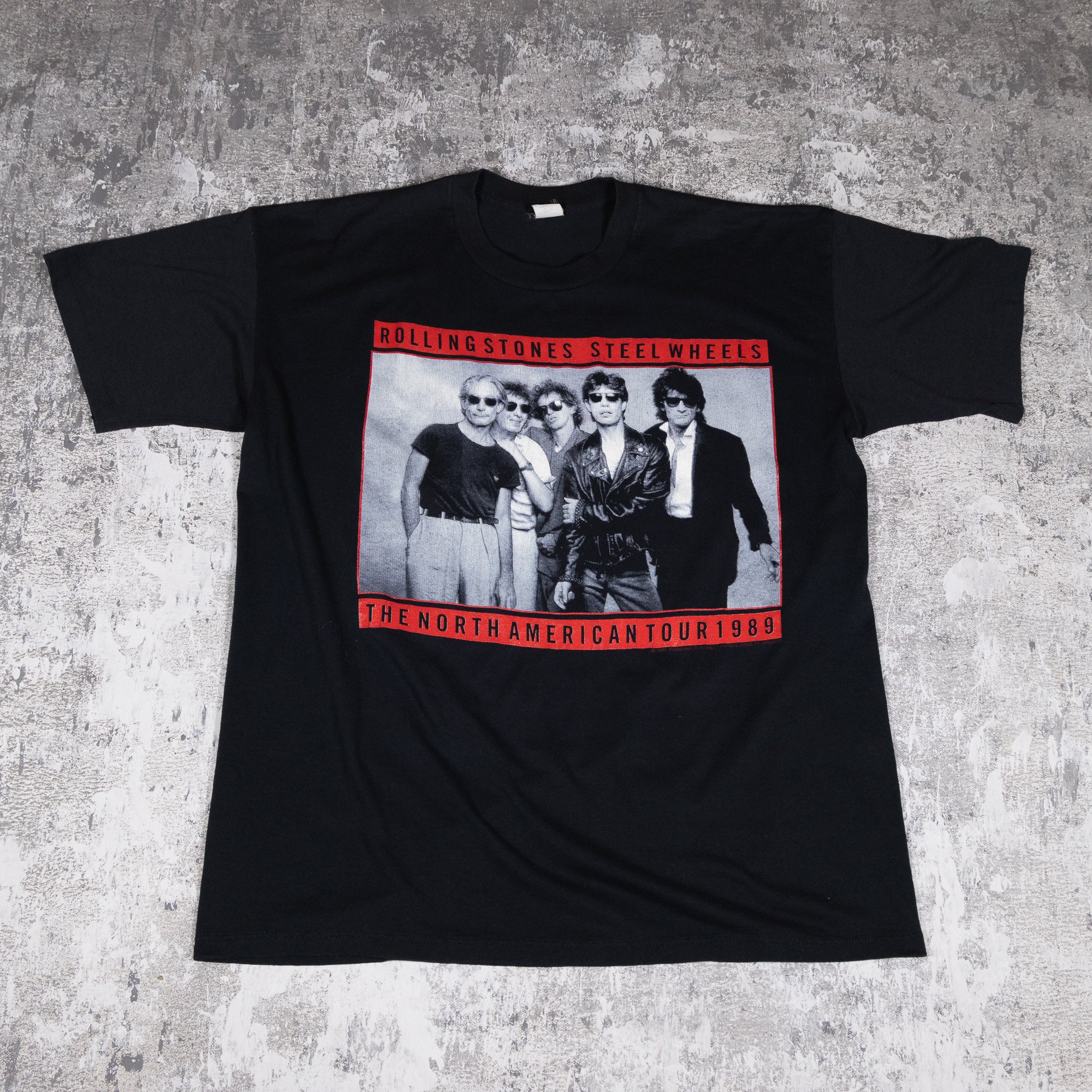 Rolling Stones North American Tour Vintage 80s Tee